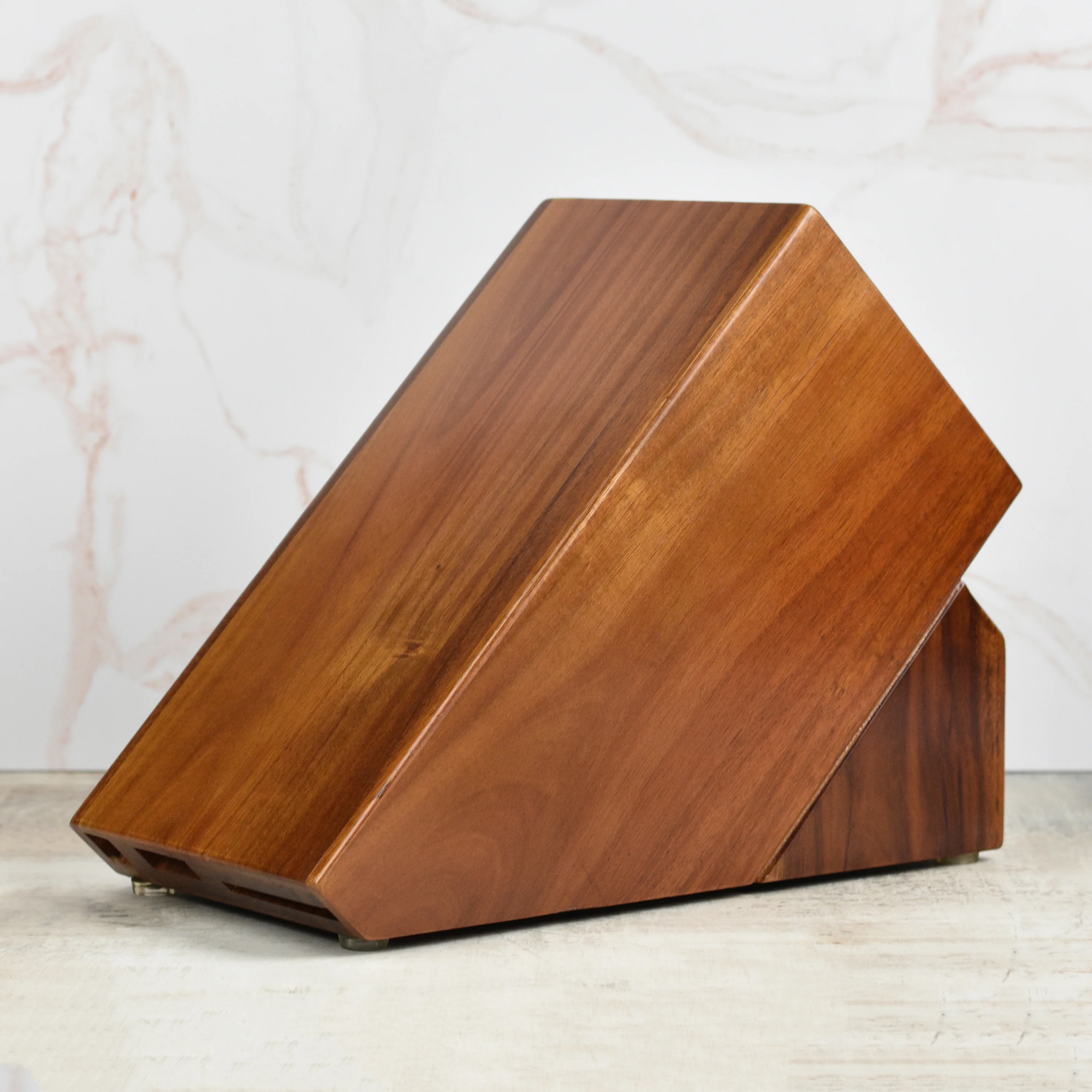 24 Slot Acacia Knife Block - Image 4