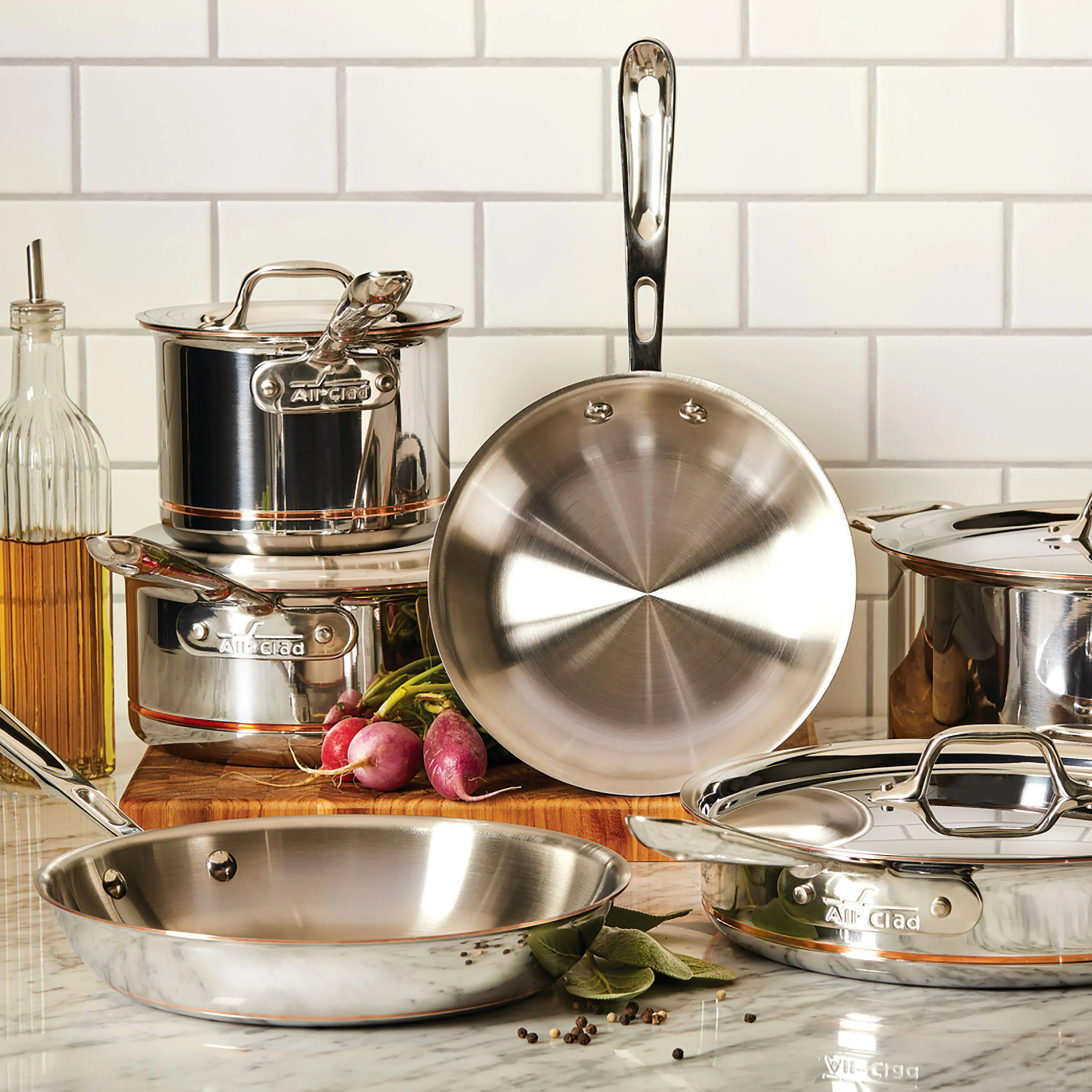 All-Clad Copper Core 10" Fry Pan - Image 7