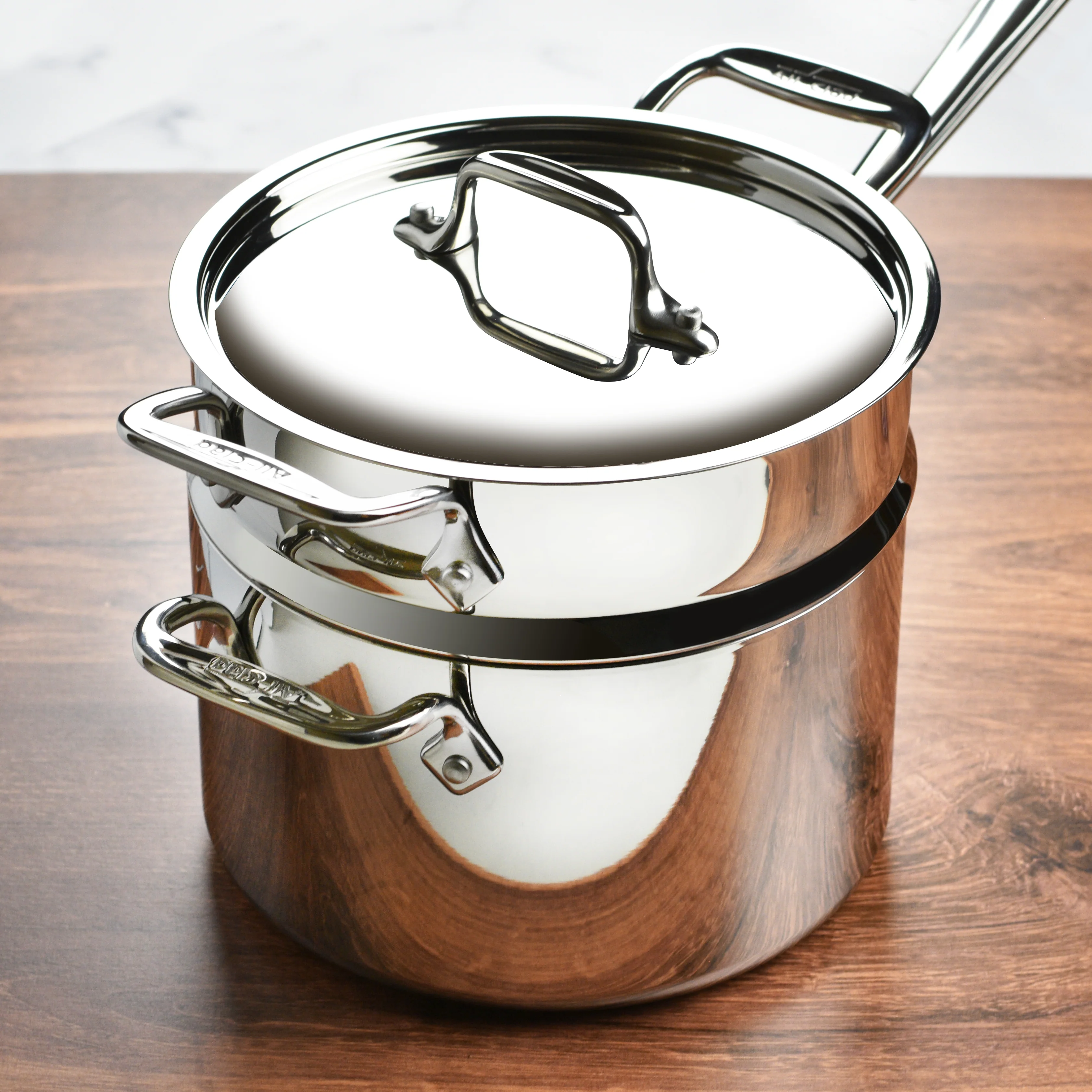 All-Clad 3-quart Steamer Insert with Lid - Image 3