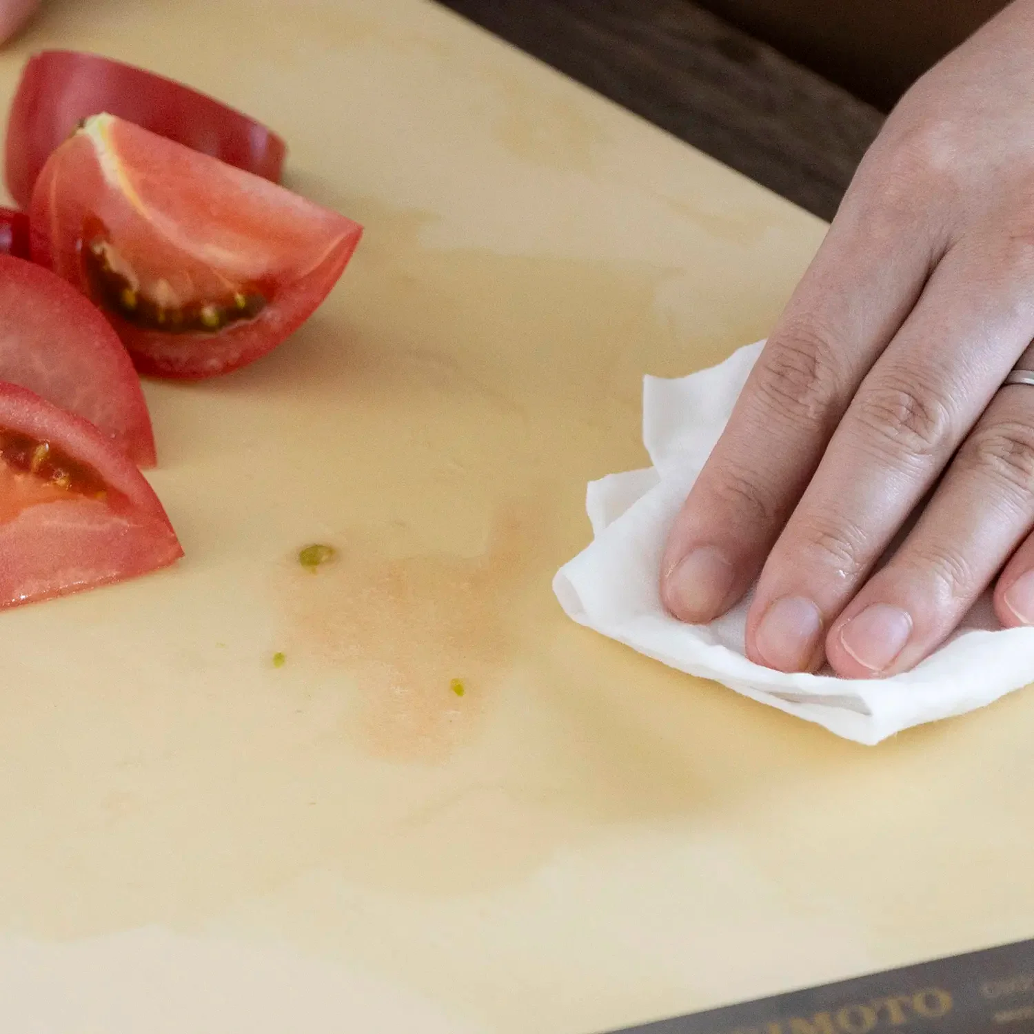 Asahi Cookin' Cut Antibacterial Rubber Cutting Board, 15 x 8.2" - Image 6
