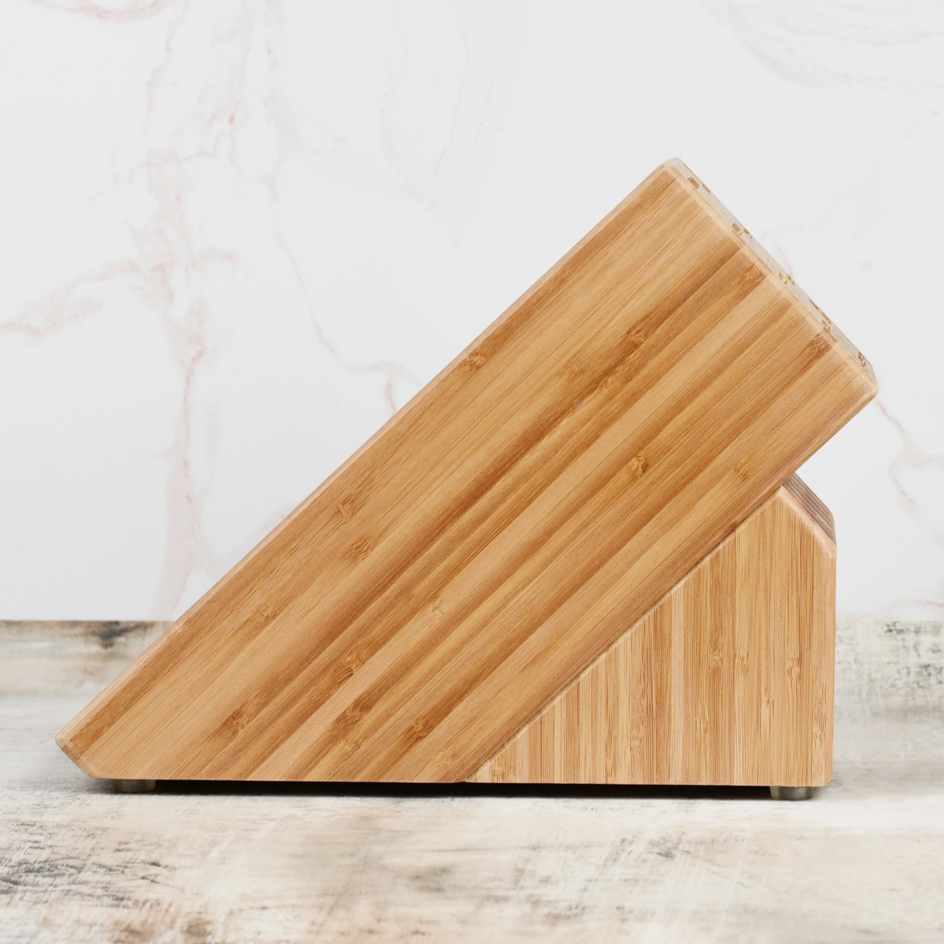 17 Slot Bamboo Knife Block - Image 3