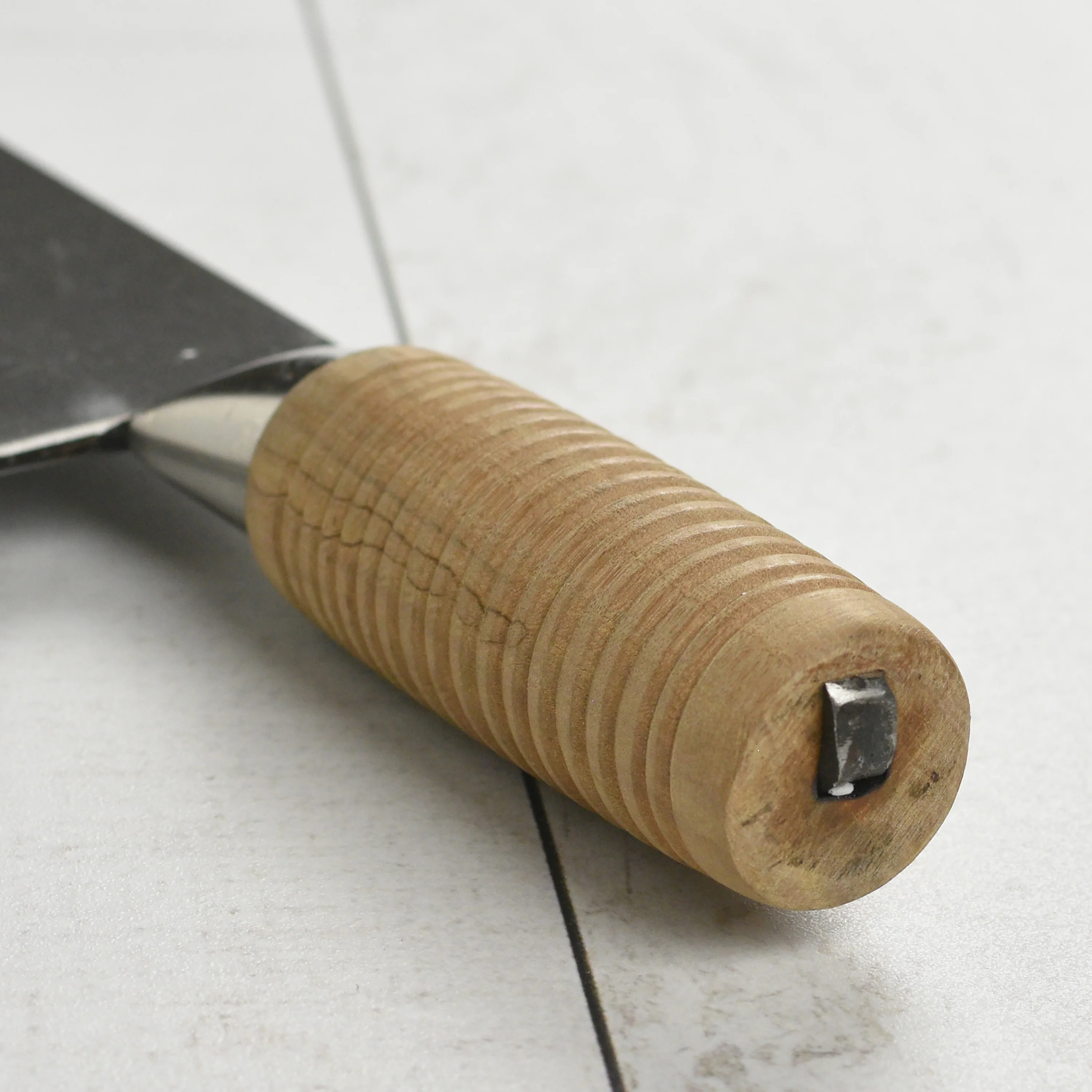 CCK BBQ Chopper 9.4" Carbon Steel Meat Cleaver, Polished - Image 2