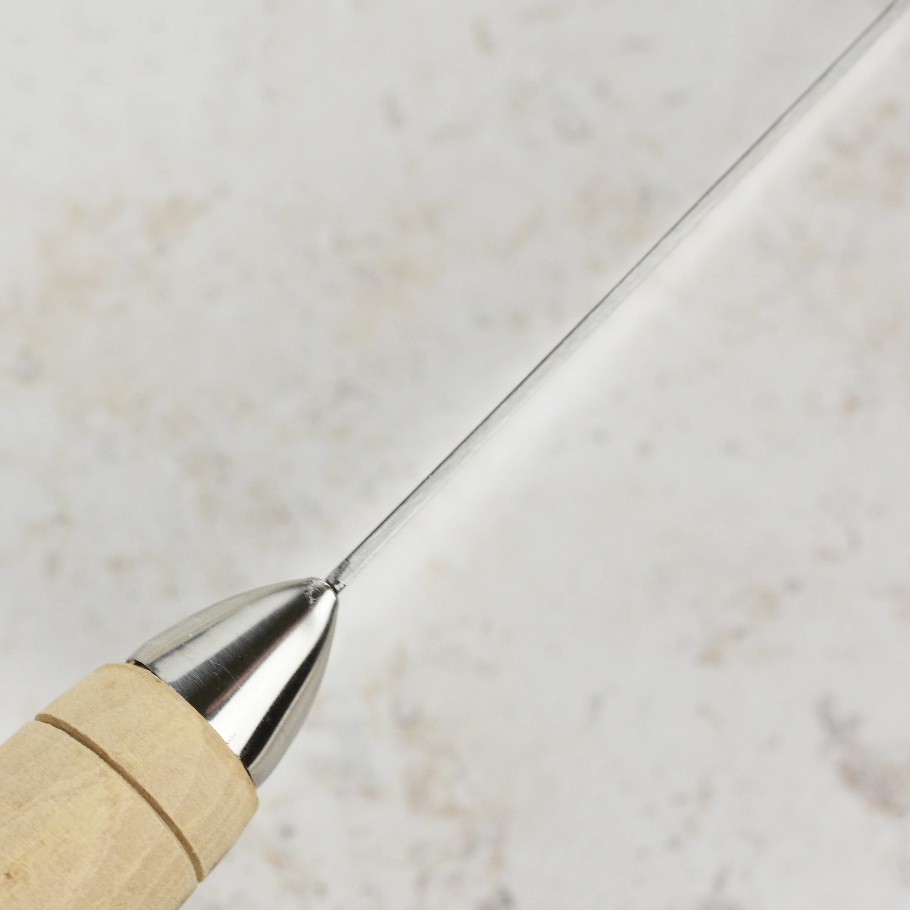 CCK Slicer 9" Carbon Steel Chinese Cleaver, Polished - Image 3
