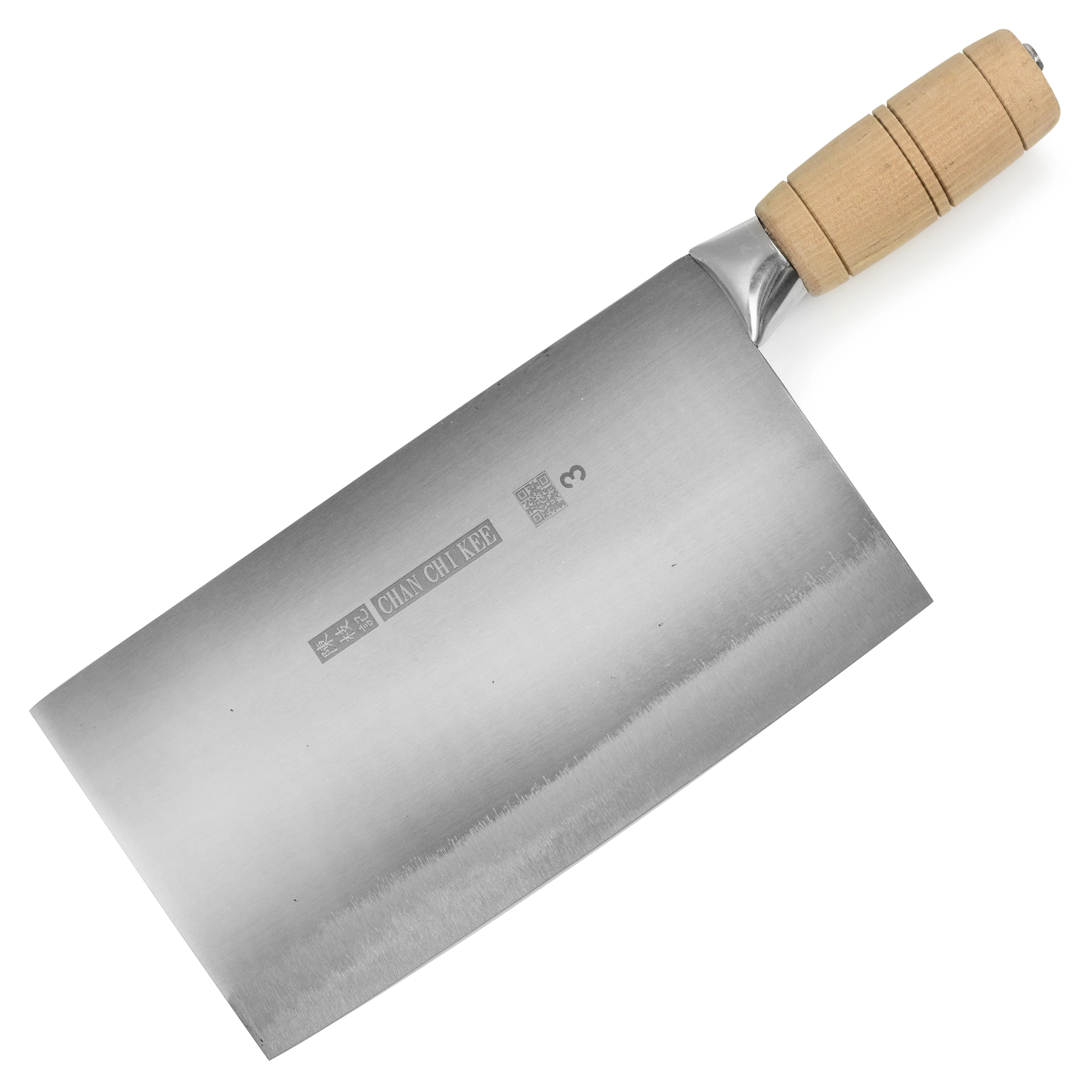 CCK Slicer 9" Carbon Steel Chinese Cleaver, Polished - Image 4