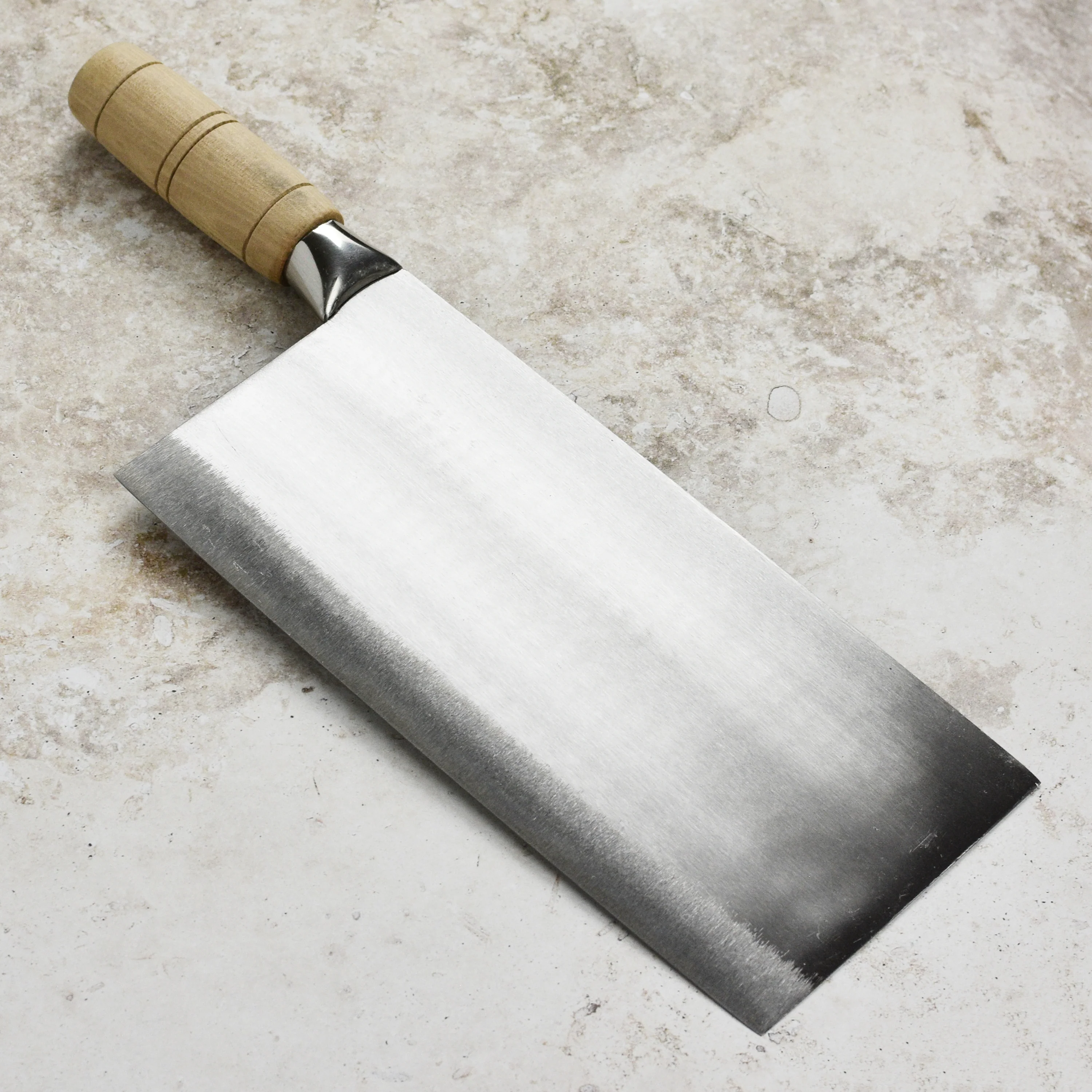 CCK Slicer 9" Carbon Steel Chinese Cleaver, Polished - Image 5