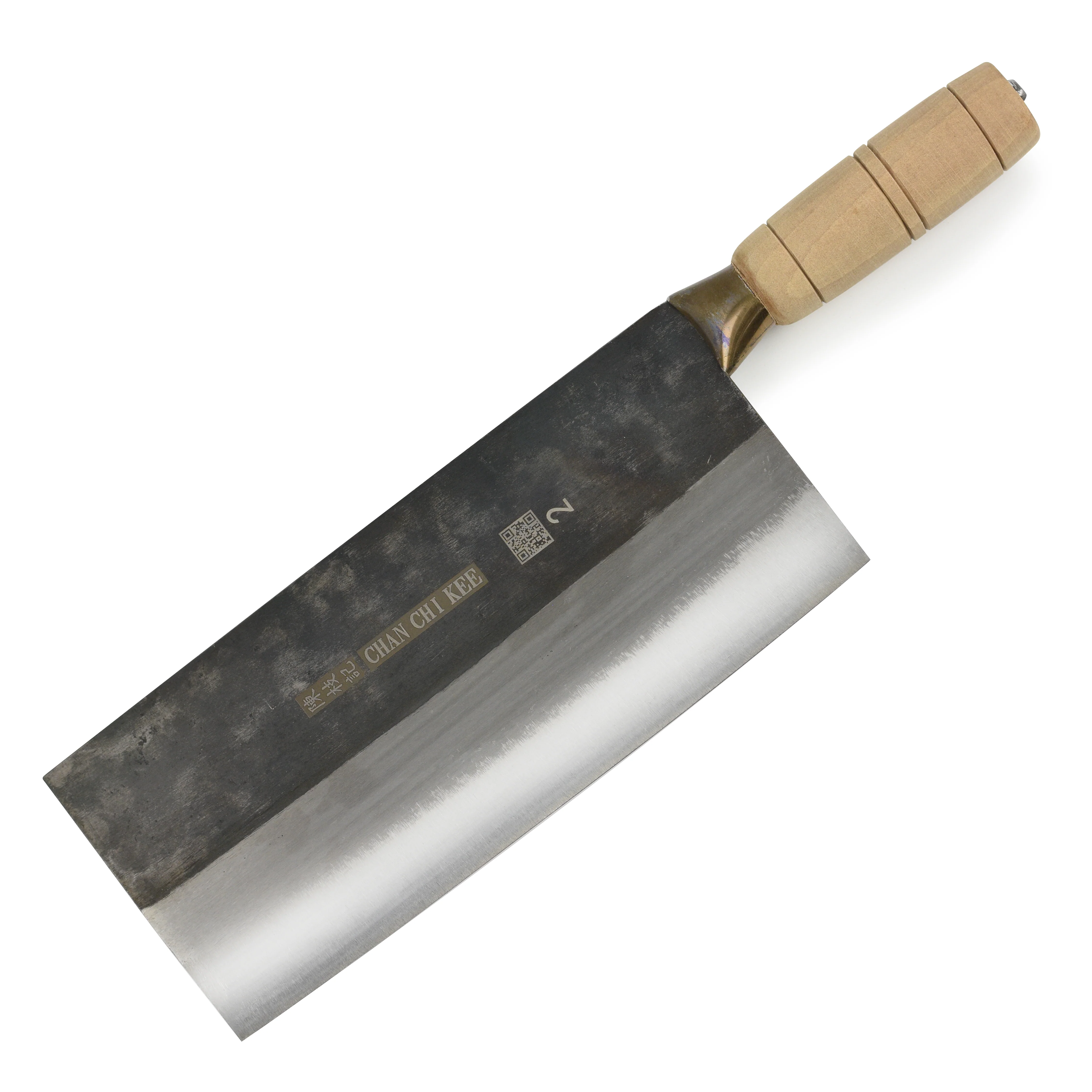CCK Slicer 8.7" Carbon Steel Chinese Cleaver - Image 4