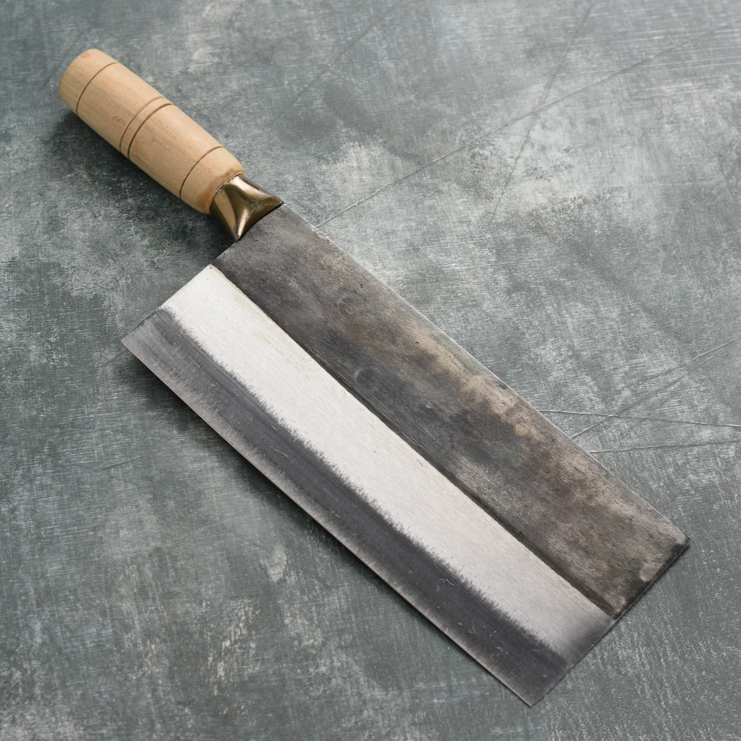CCK Slicer 8.7" Carbon Steel Chinese Cleaver - Image 5