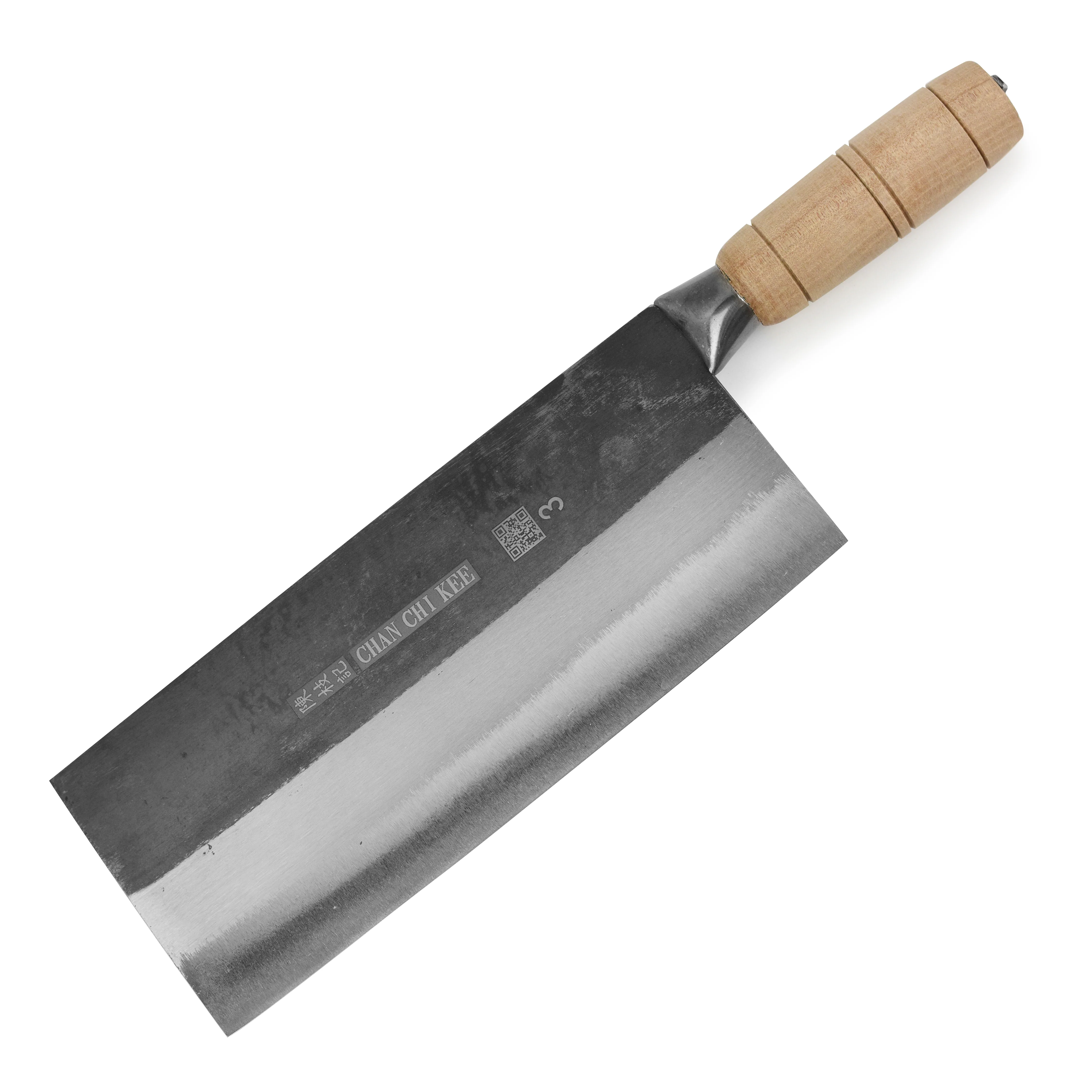 CCK Slicer 8.25" Carbon Steel Chinese Cleaver - Image 4