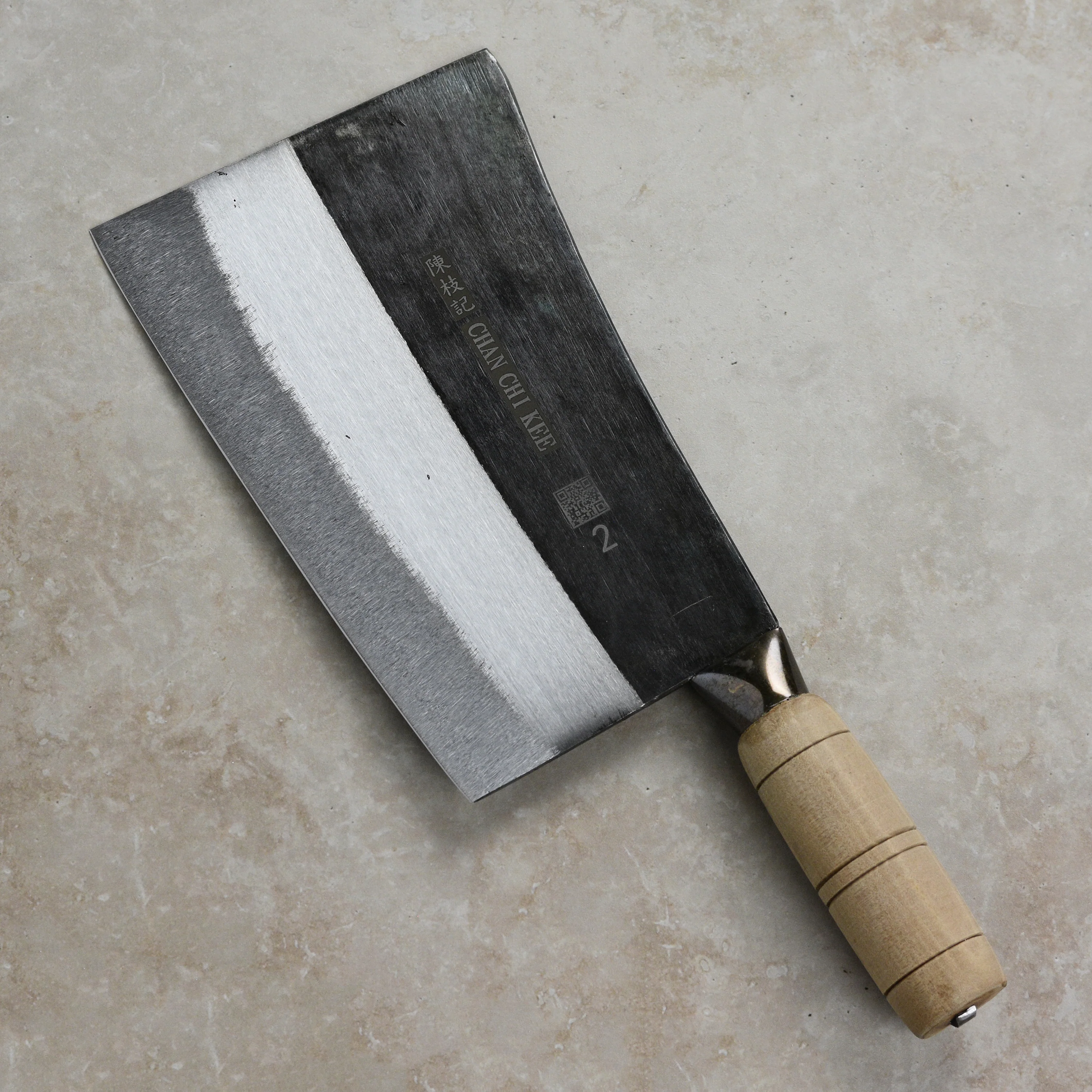 CCK Kau Kong Chopper 7" Carbon Steel Cleaver - Image 6