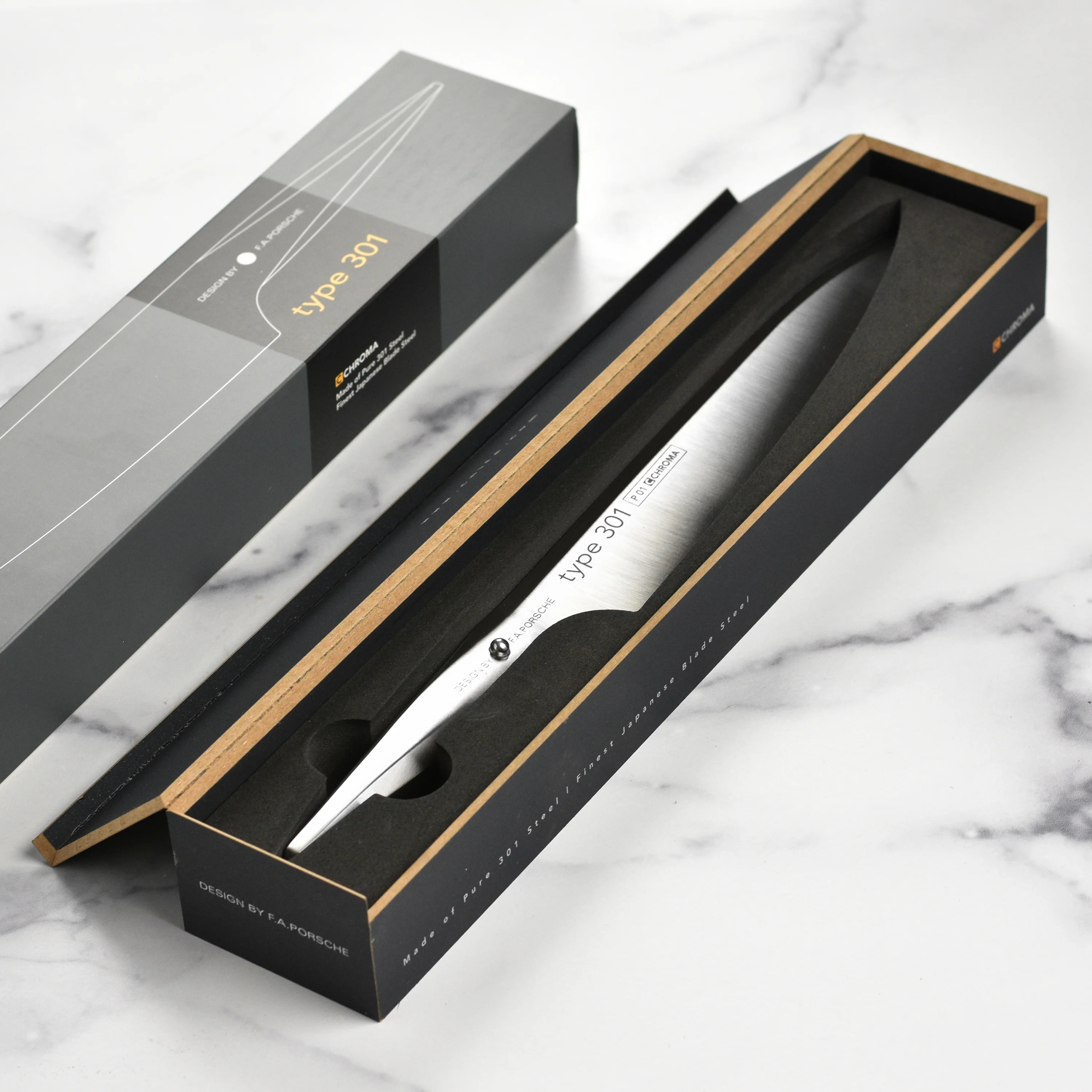 Chroma Type 301 10" Chef's Knife - Image 5
