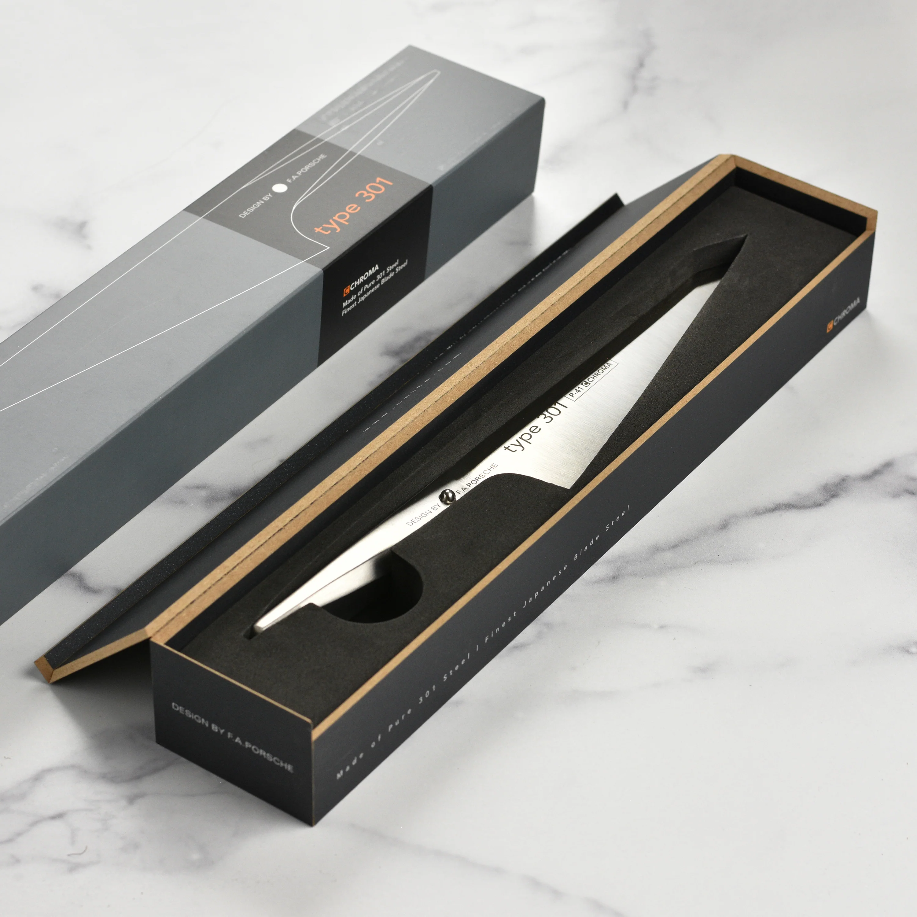 Chroma Type 301 7.5" Katano Chef's Knife - Image 5
