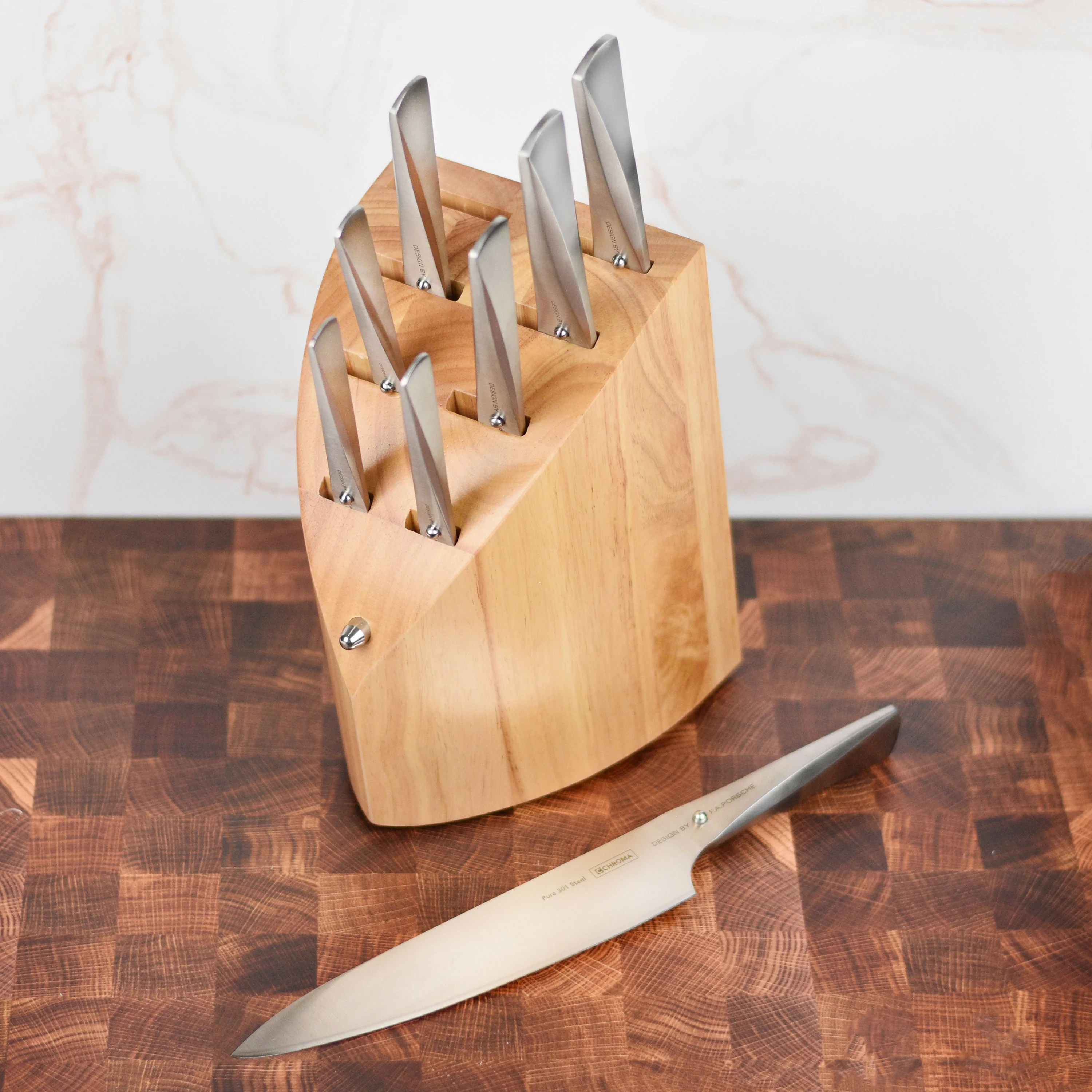 Chroma Type 301 9 Piece Deluxe Knife Block Set - Image 3