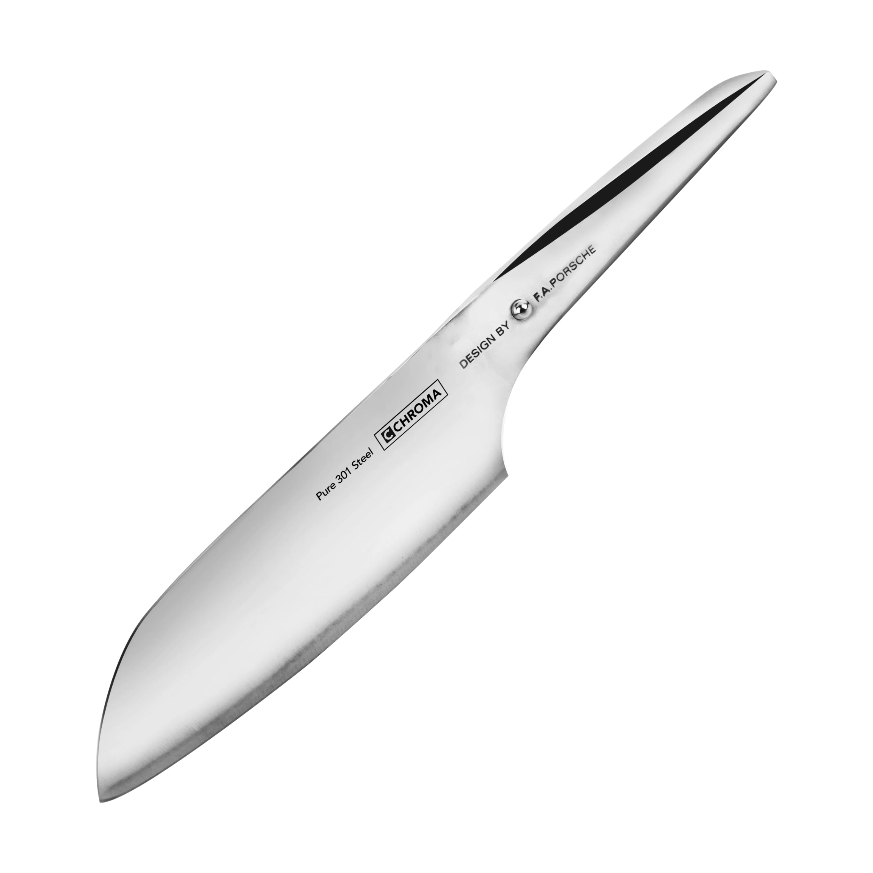Chroma Type 301 7.25" Santoku Knife - Image 4