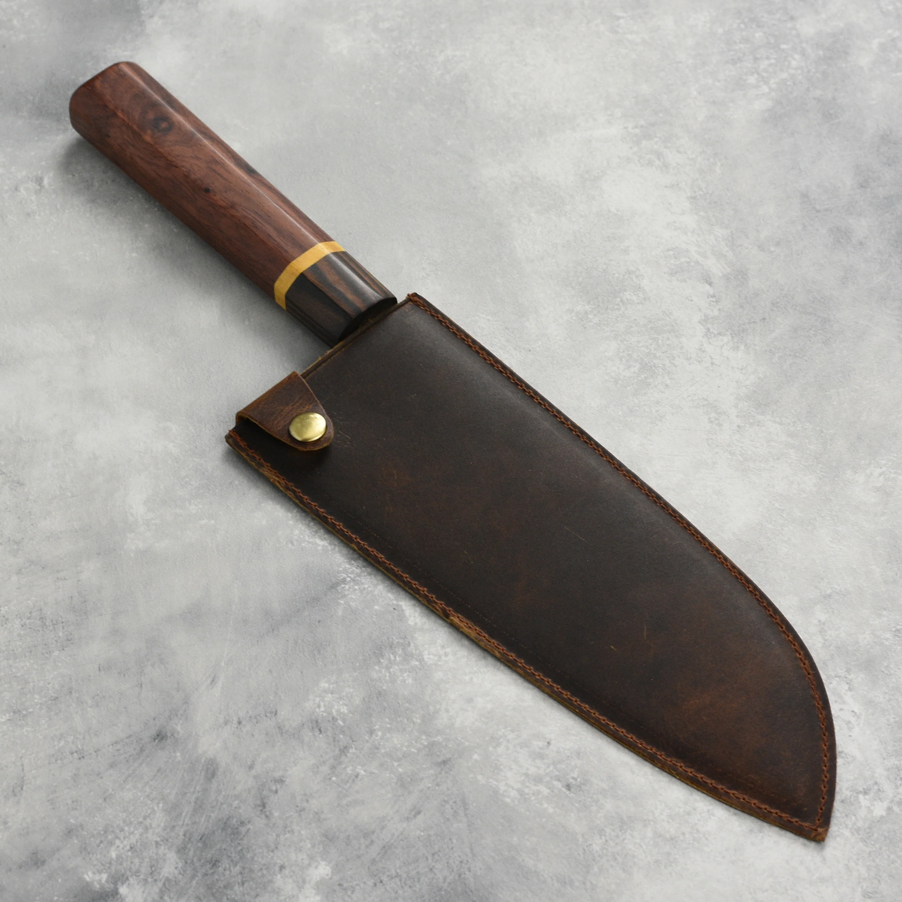 Dao Vua V3 Special Carbon Steel 8.25" Tall Gyuto - Image 6