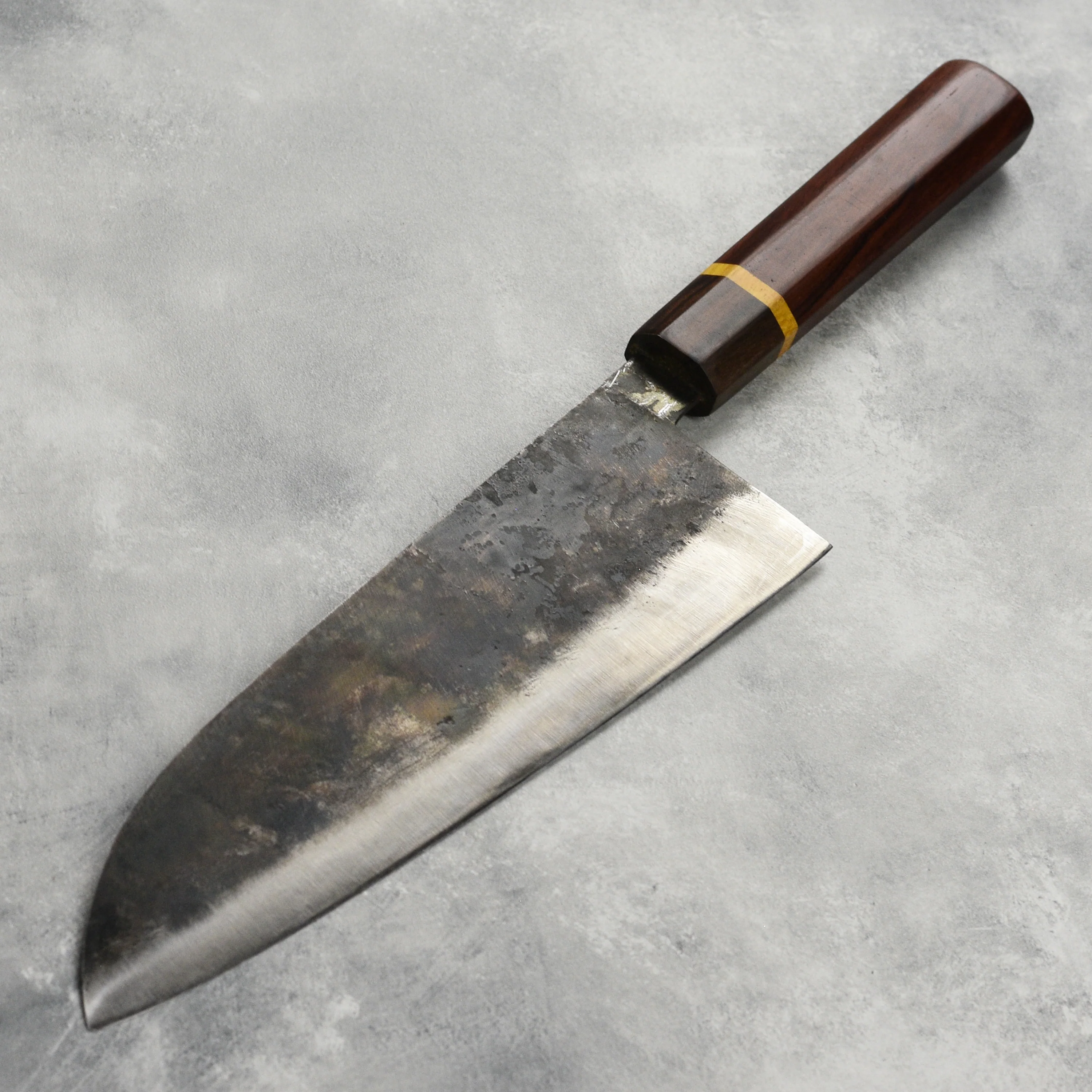 Dao Vua V3 Special Carbon Steel 9.4" Tall Gyuto - Image 5