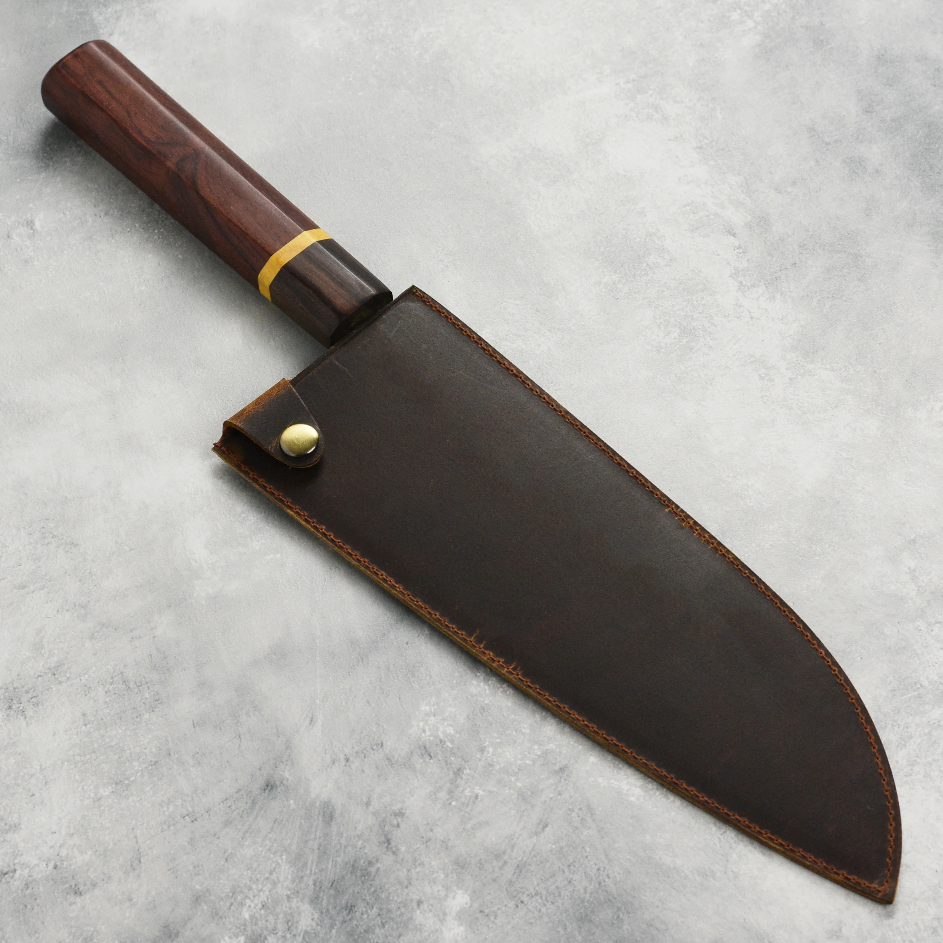 Dao Vua V3 Special Carbon Steel 9.4" Tall Gyuto - Image 6