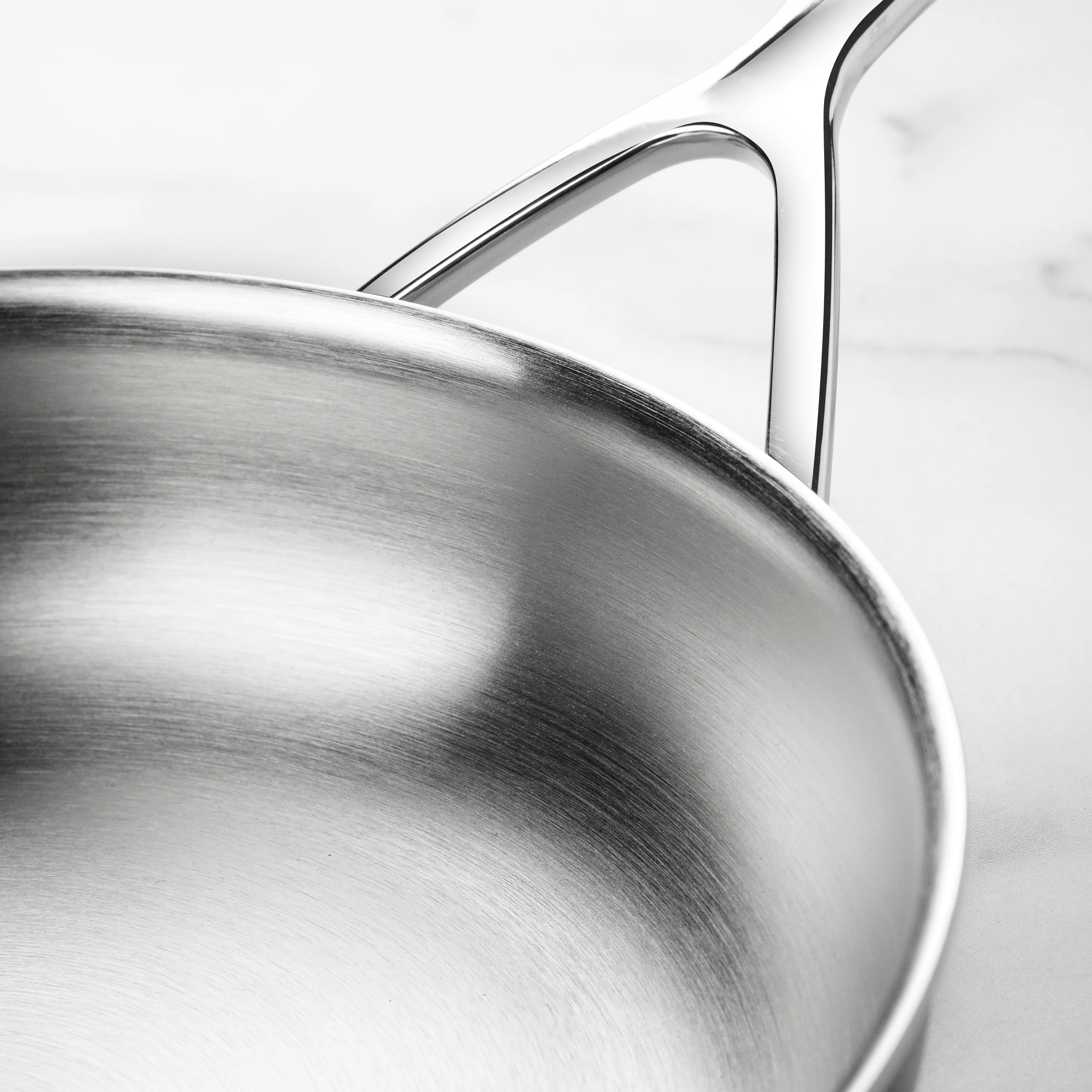 Demeyere 5-Plus 8" Stainless Steel Fry Pan - Image 6