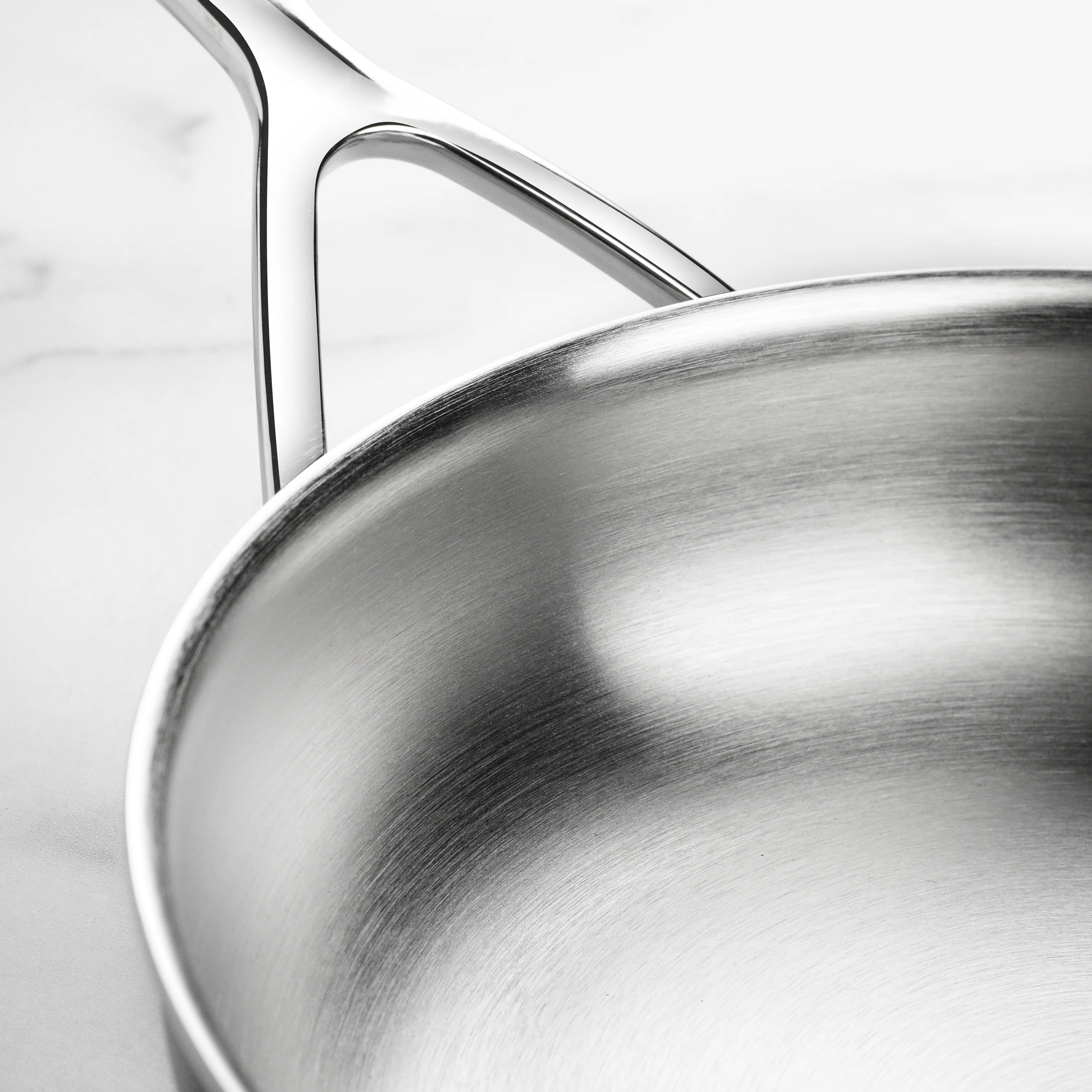 Demeyere 5-Plus 9.5" Stainless Steel Fry Pan - Image 4