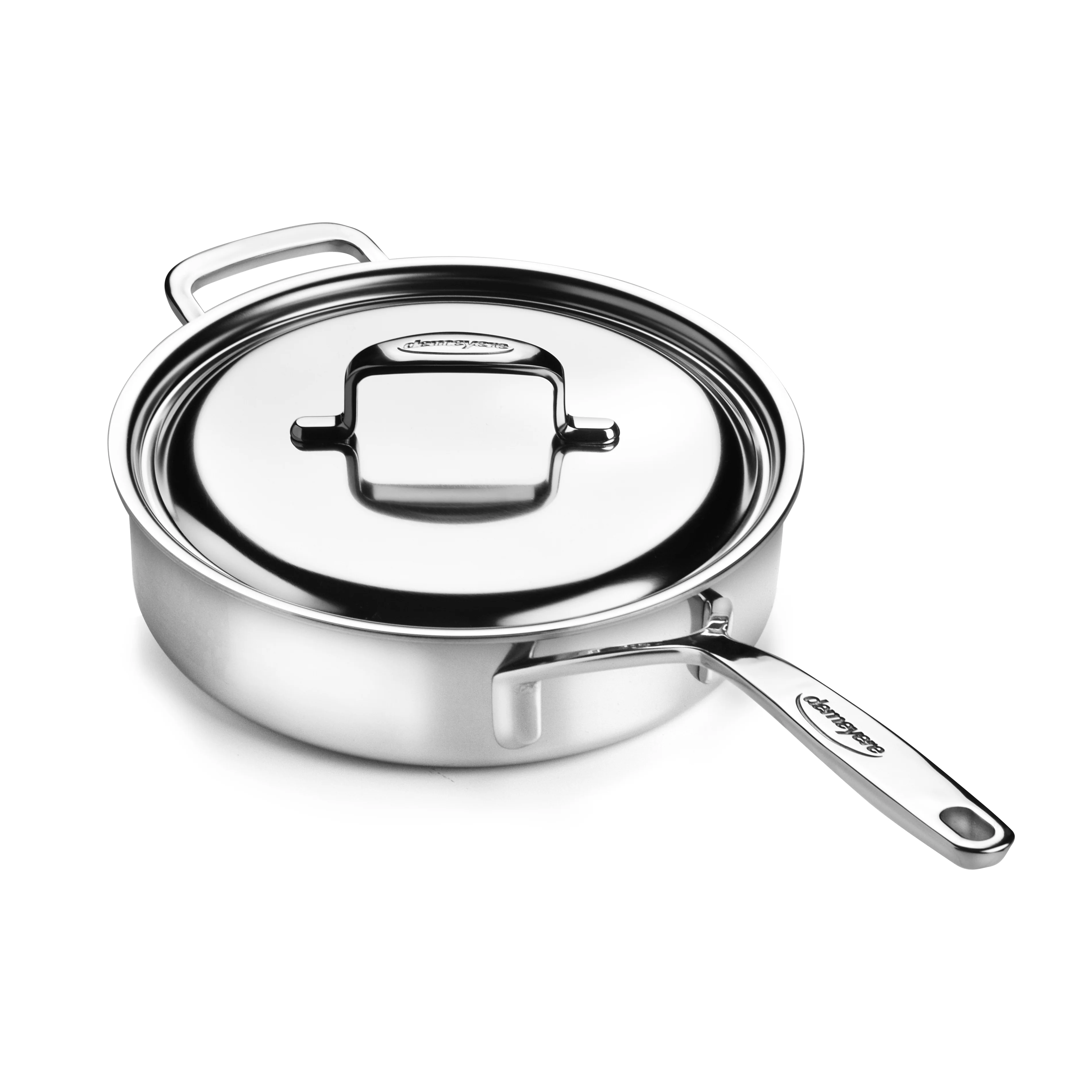Demeyere 5-Plus 3-quart Stainless Steel Saute Pan - Image 7