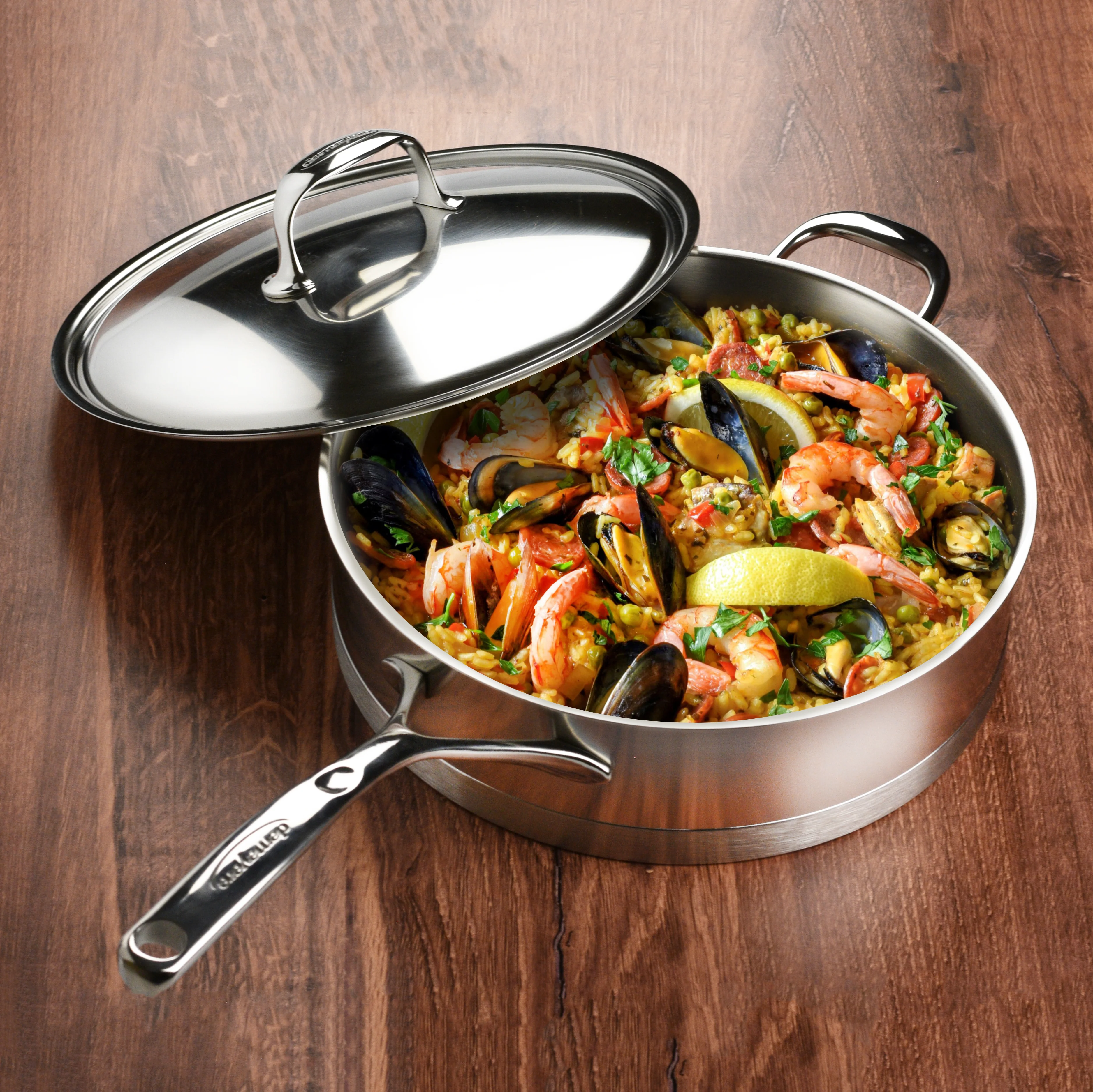 Demeyere Atlantis 9 Piece Stainless Steel Cookware Set - Image 4