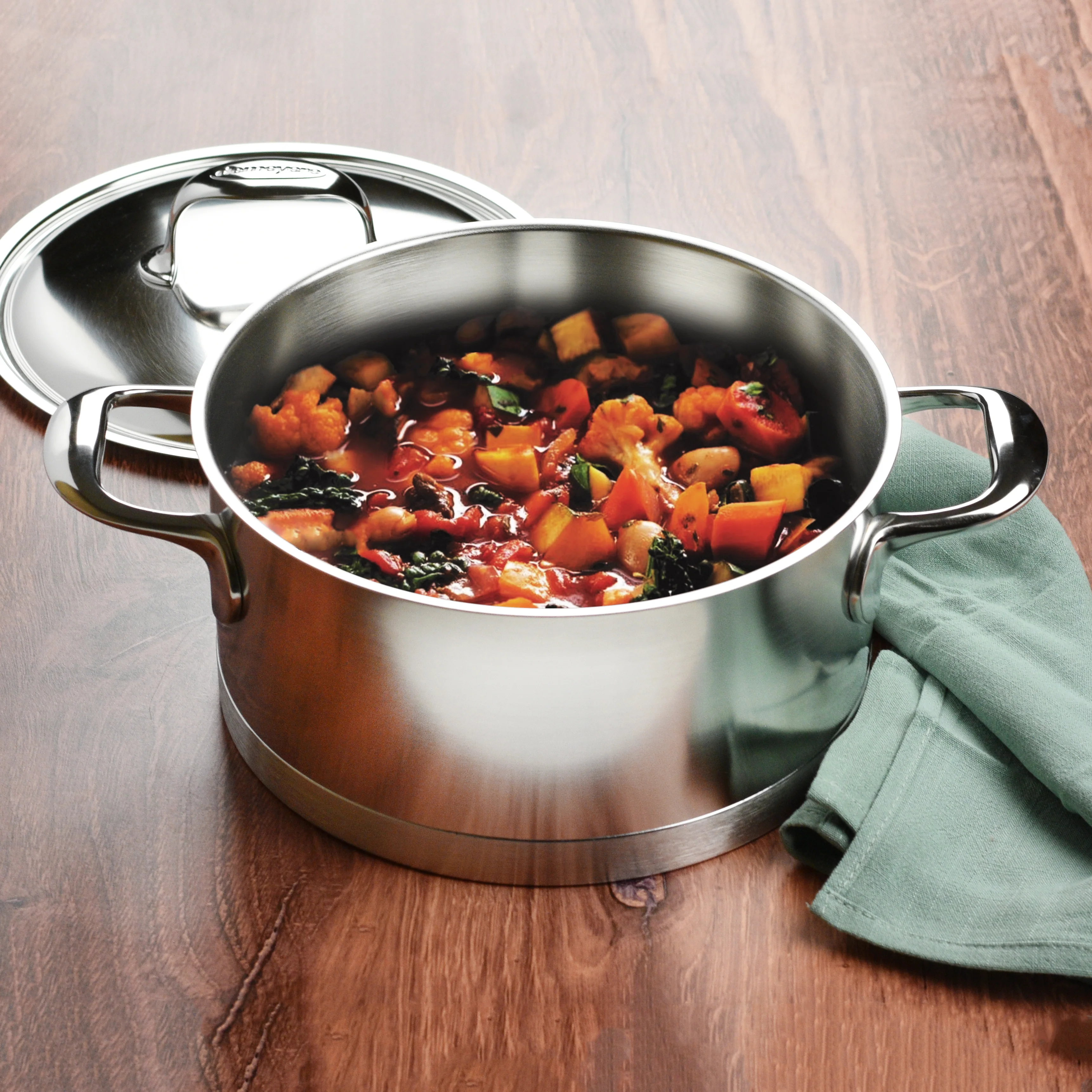 Demeyere Atlantis 12 Piece Stainless Steel Cookware Set - Image 3