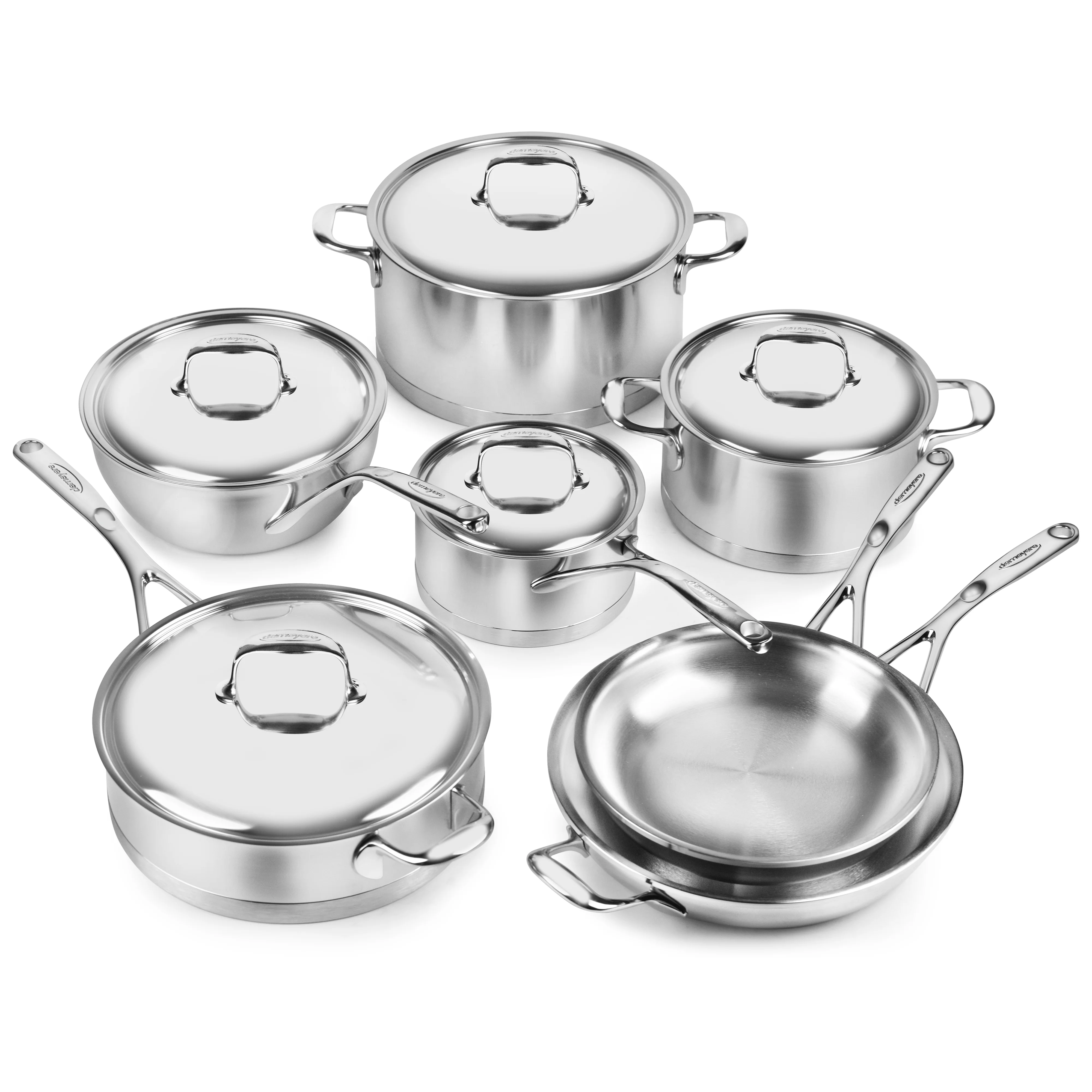Demeyere Atlantis 12 Piece Stainless Steel Cookware Set - Image 9