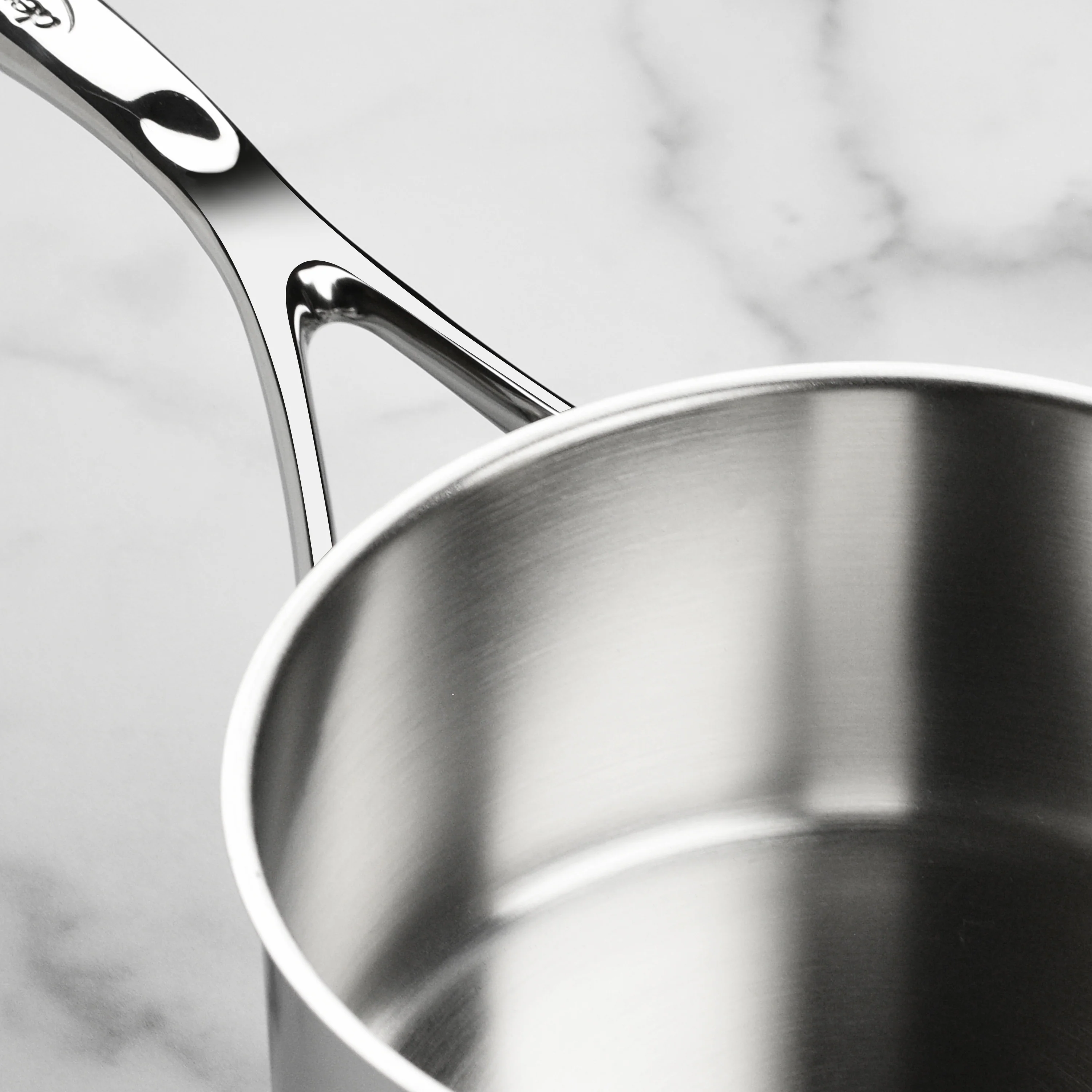 Demeyere Atlantis 2.3-quart Stainless Steel Saucepan - Image 5