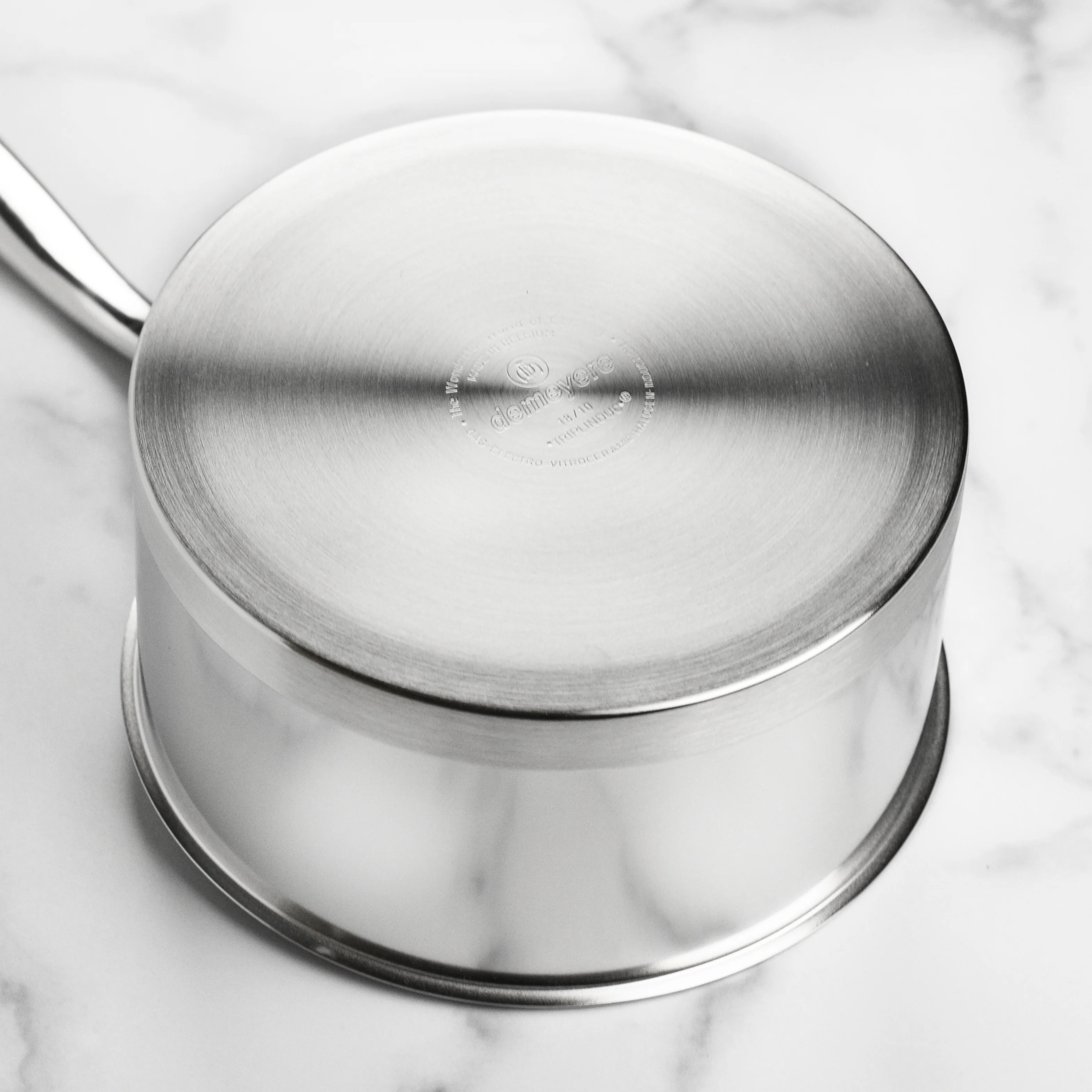 Demeyere Atlantis 3.2-quart Stainless Steel Saucepan - Image 4