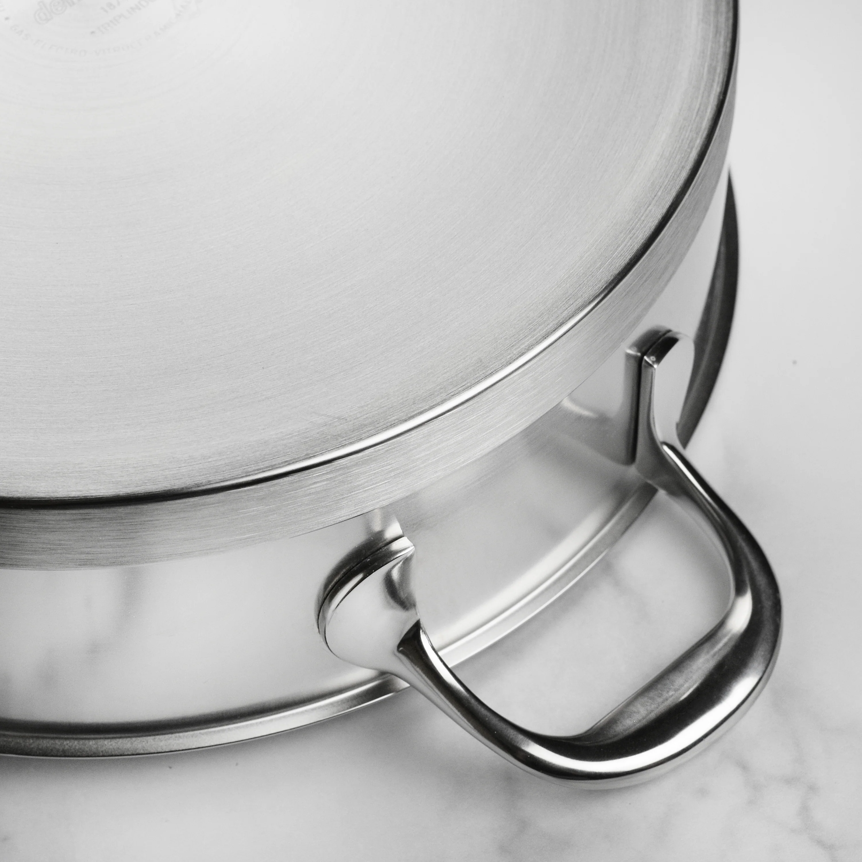 Demeyere Atlantis 5.1-quart Stainless Steel Saute Pan - Image 4