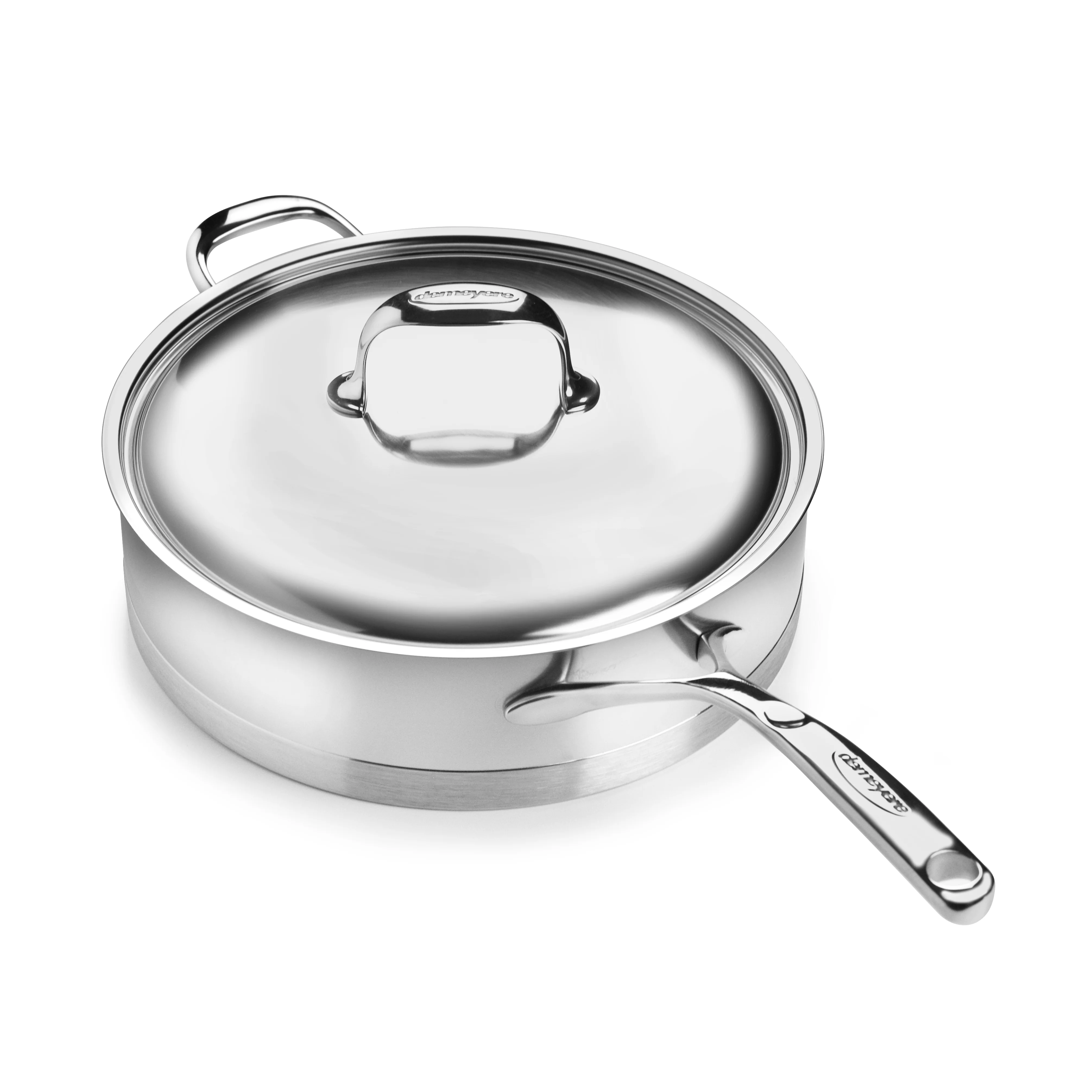 Demeyere Atlantis 5.1-quart Stainless Steel Saute Pan - Image 7