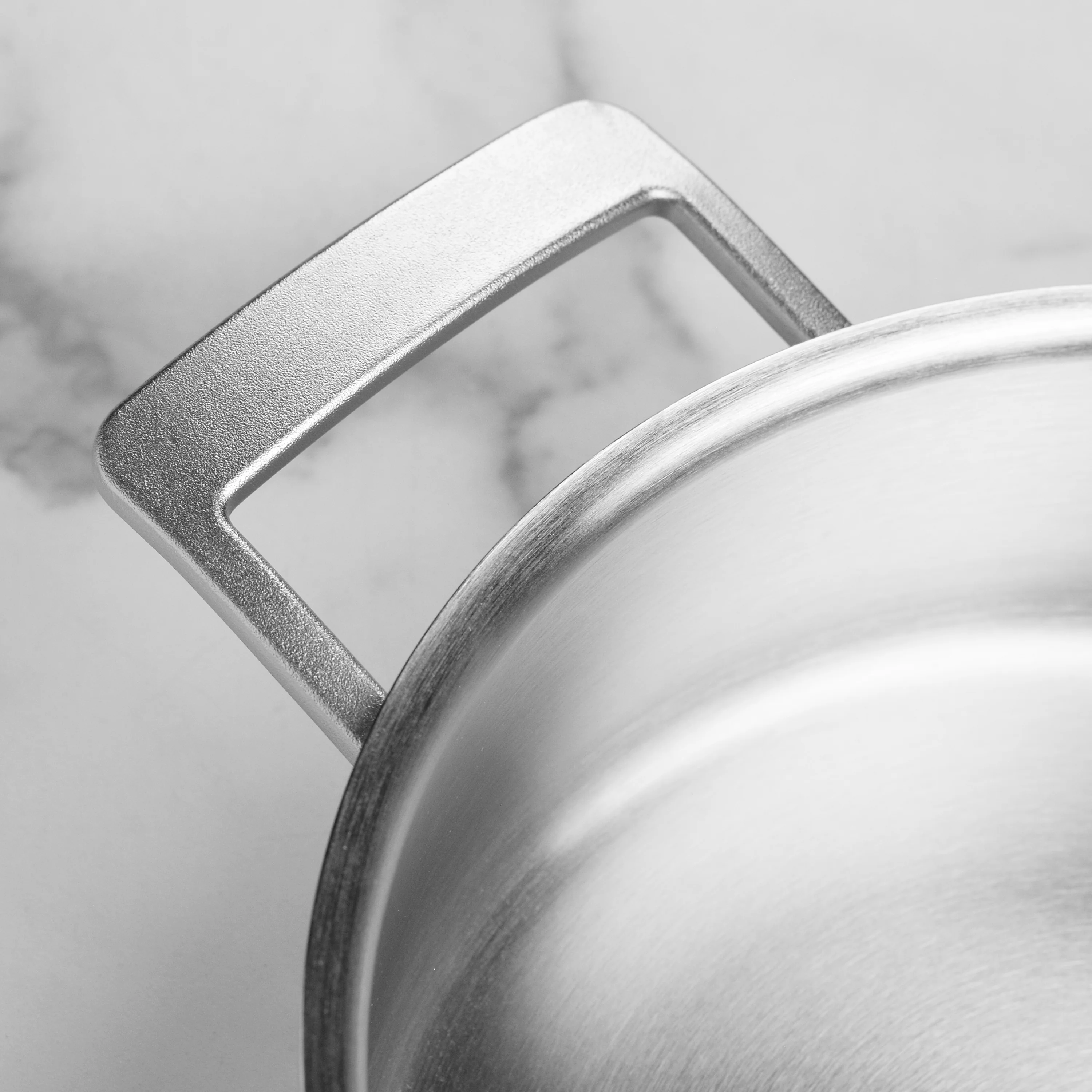Demeyere Industry5 3-quart Stainless Steel Saute Pan - Image 5