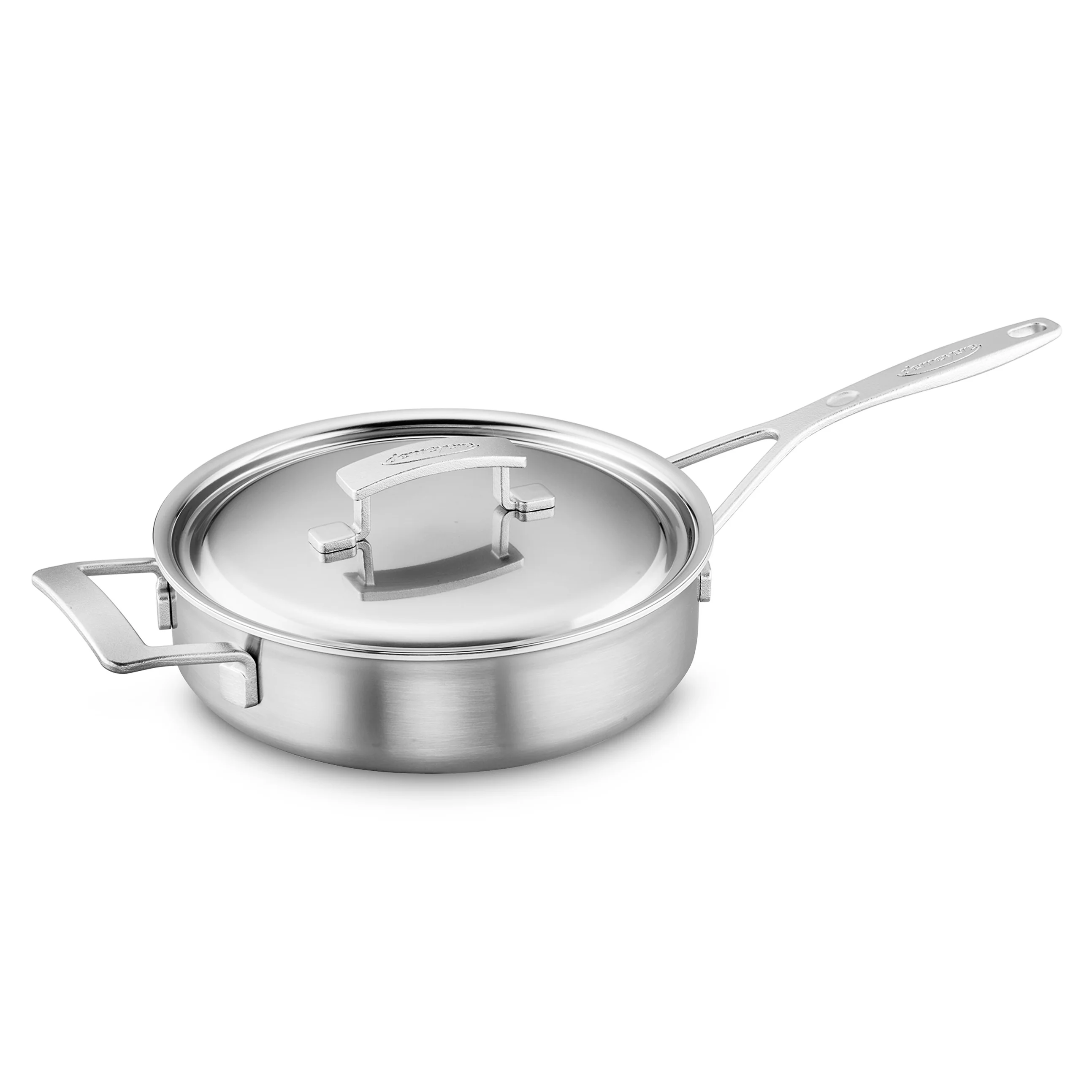 Demeyere Industry5 3-quart Stainless Steel Saute Pan - Image 7
