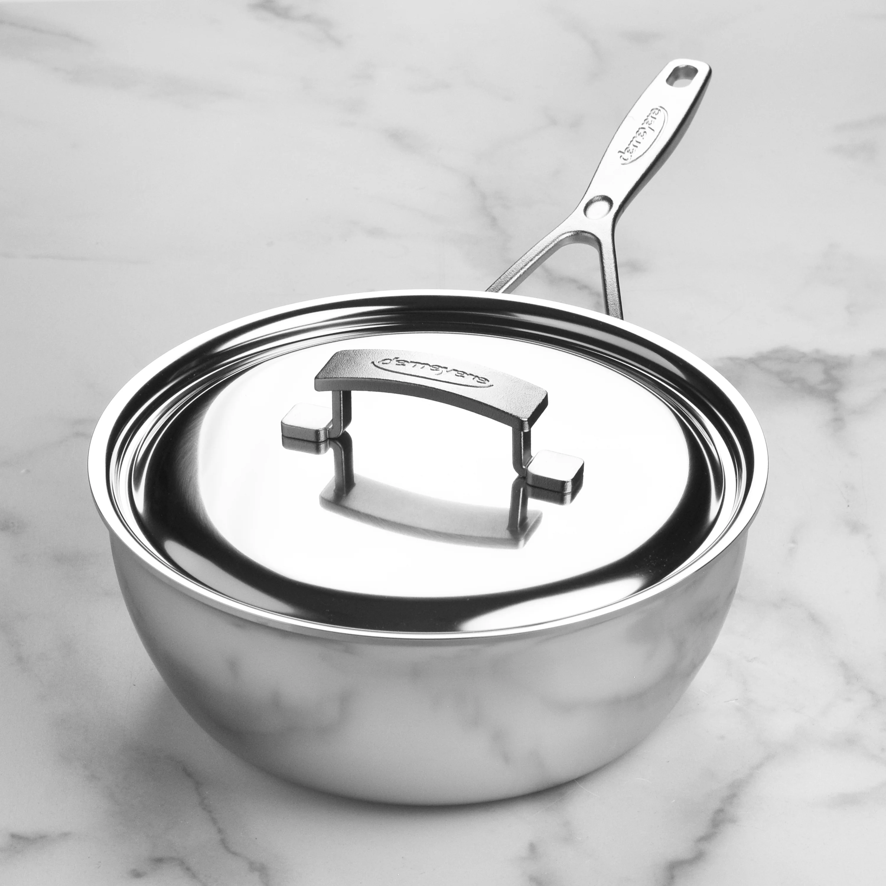 Demeyere Industry5 3.5-quart Stainless Steel Saucier - Image 2
