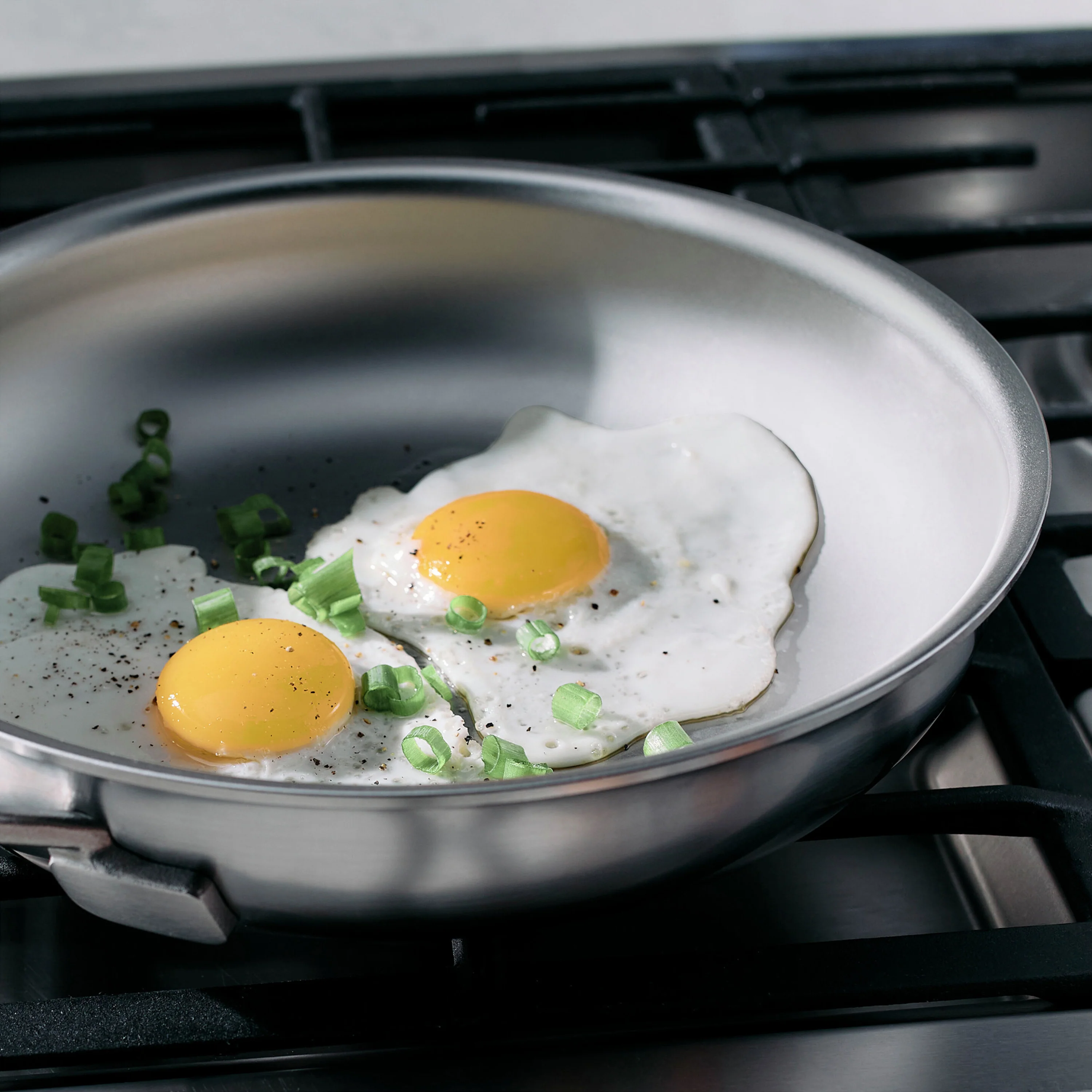 Demeyere Industry5 9.5" Nanotouch Fry Pan - Image 4