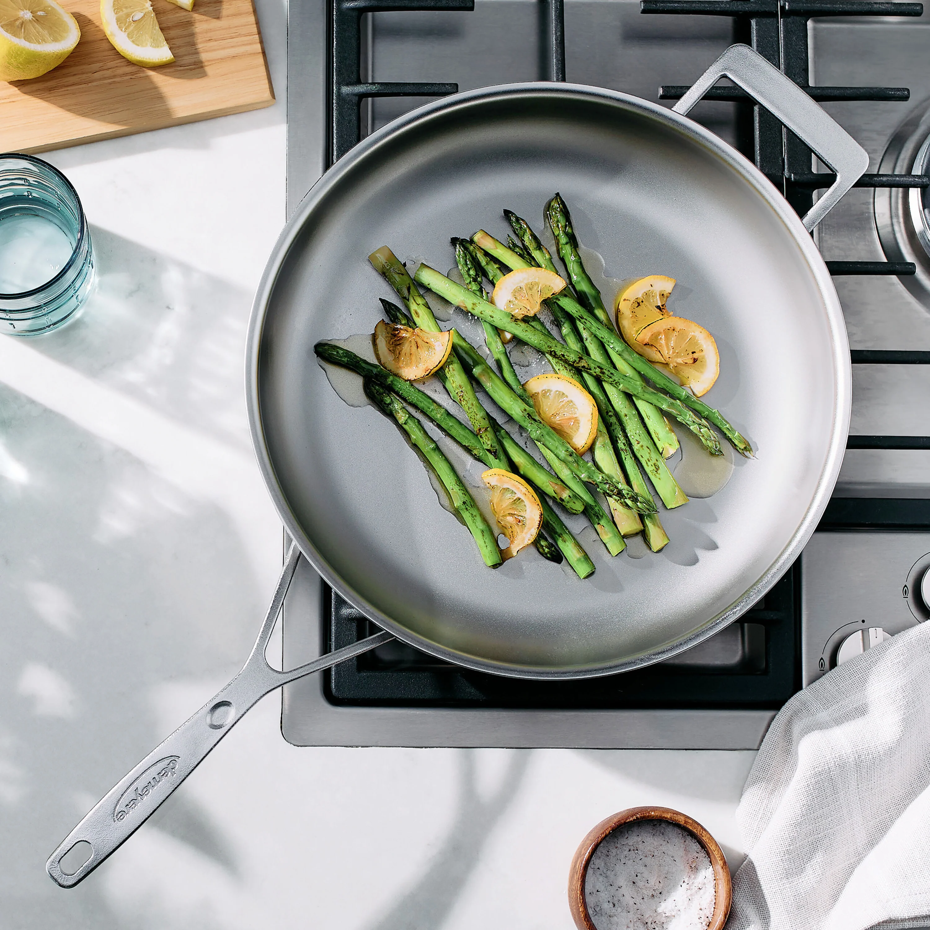Demeyere Industry5 12.5" Nanotouch Fry Pan - Image 2