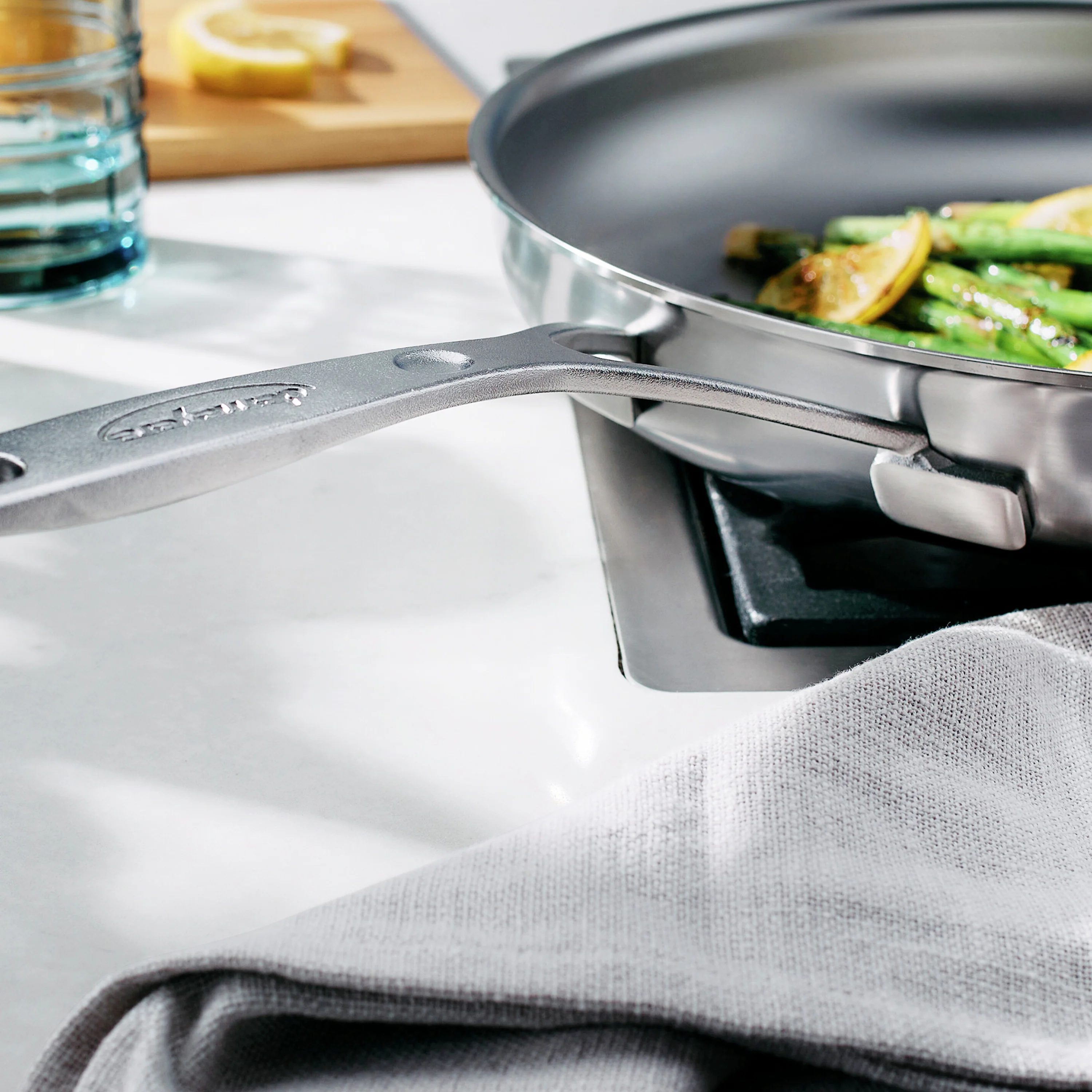 Demeyere Industry5 12.5" Nanotouch Fry Pan - Image 4