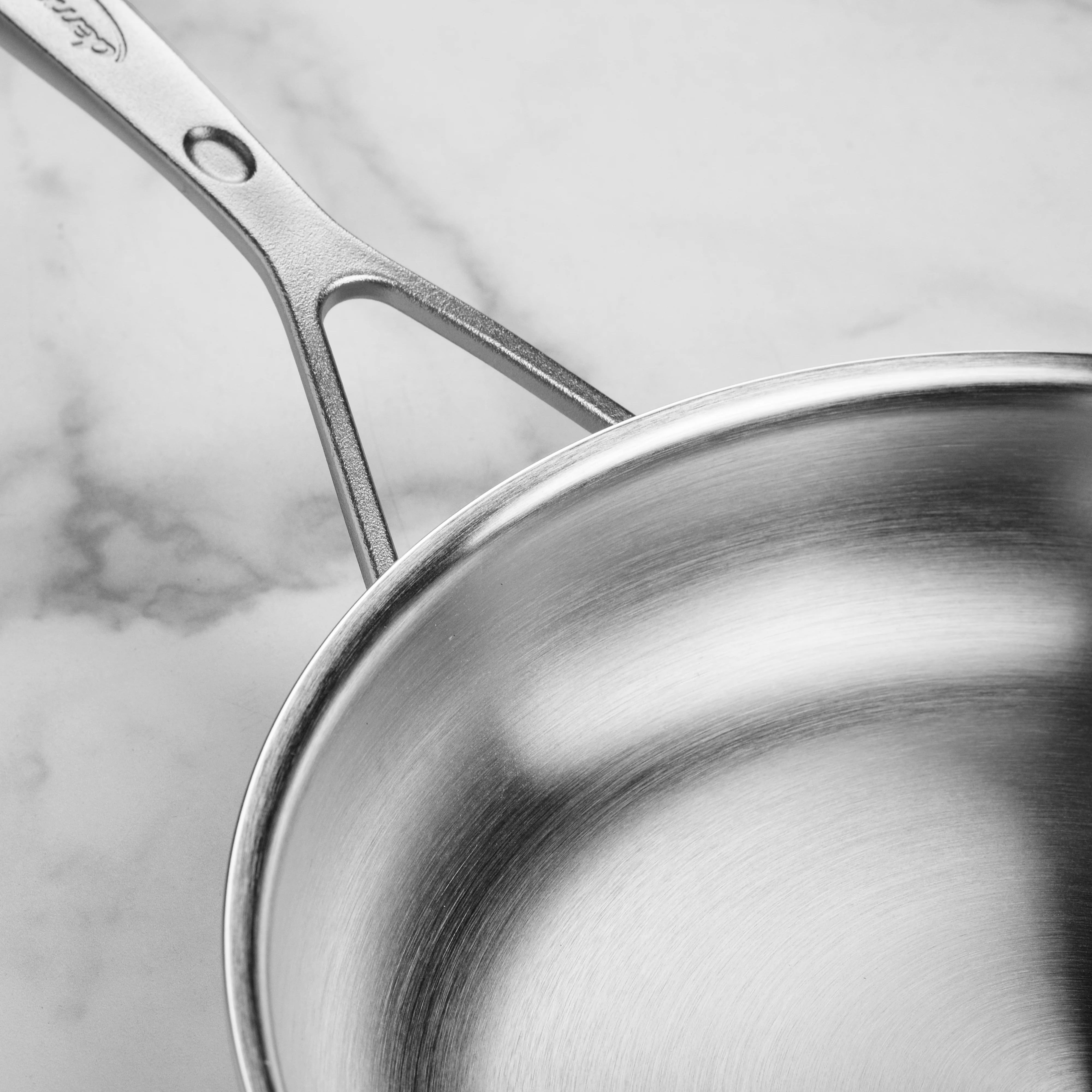 Demeyere Industry5 11" Stainless Steel Fry Pan - Image 5