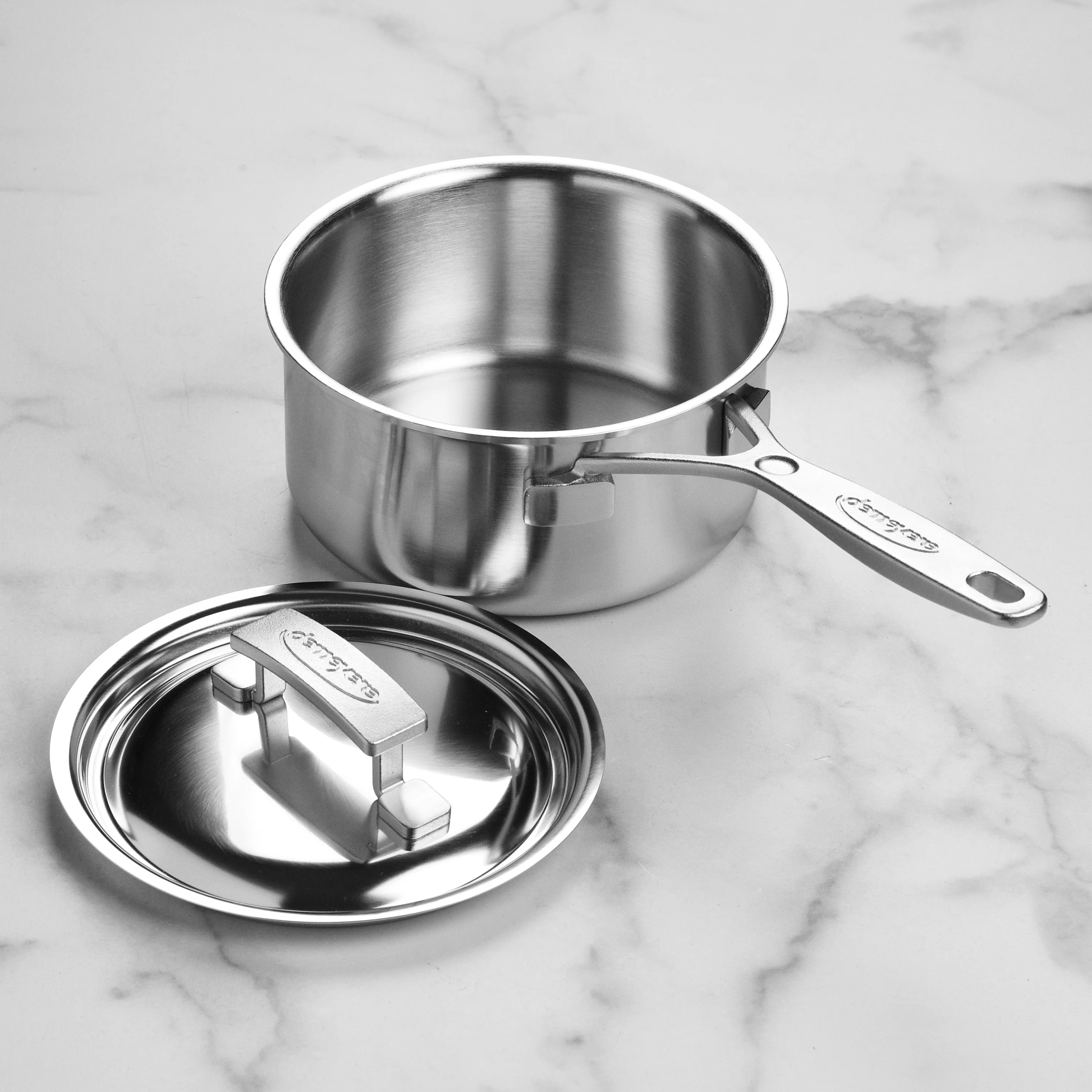 Demeyere Industry5 1.5-quart Stainless Steel Saucepan - Image 4