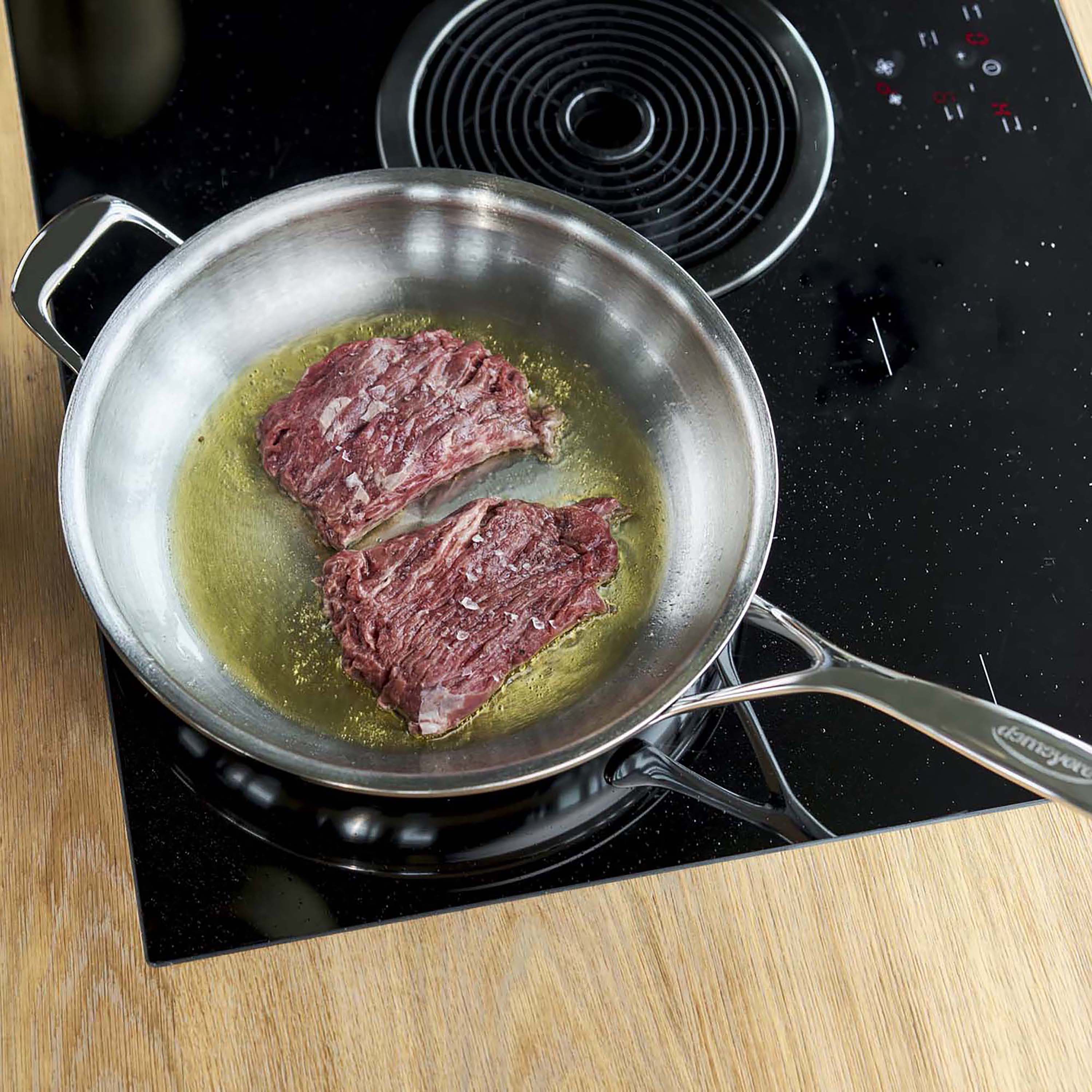 Demeyere Proline 12.6" Stainless Steel Fry Pan - Image 2