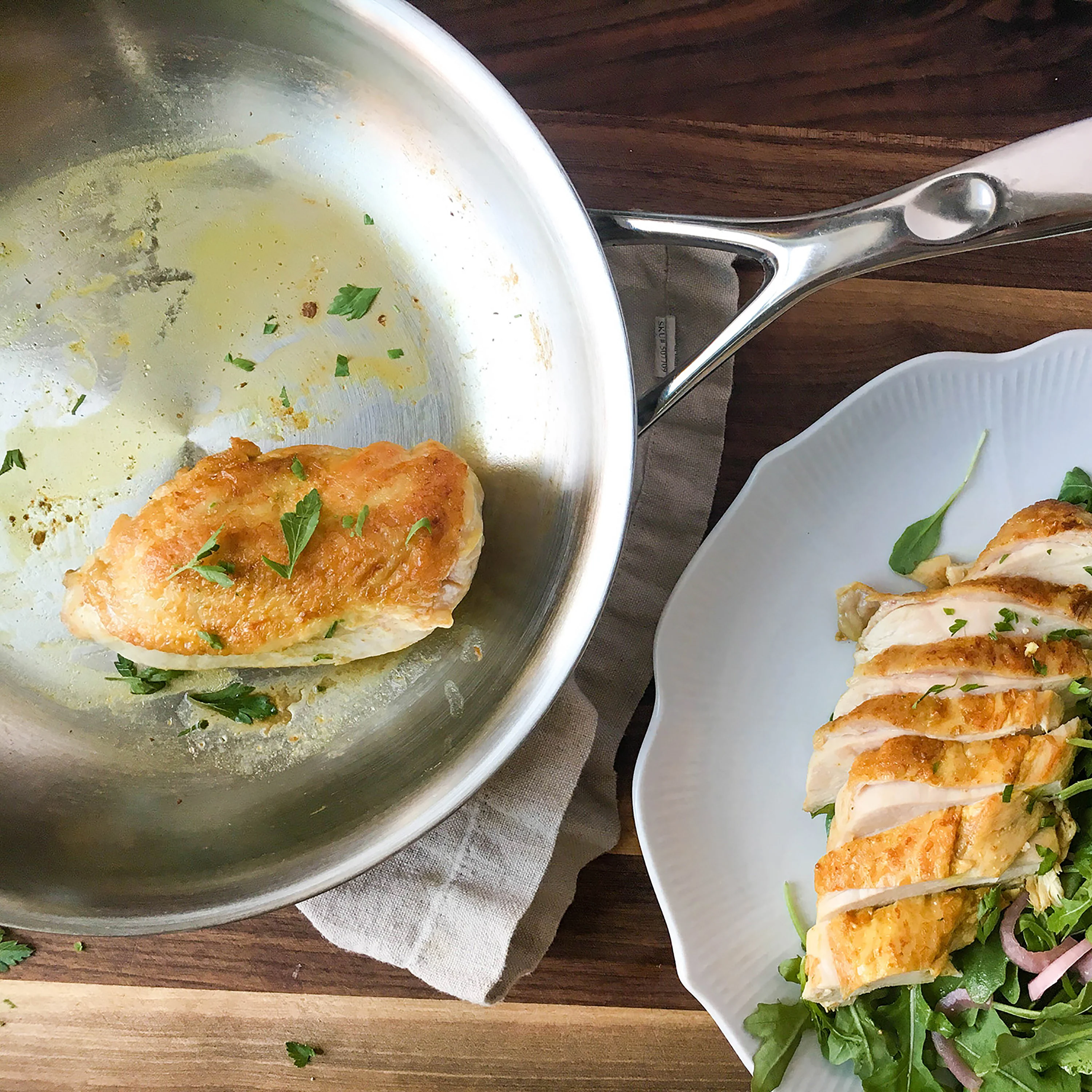 Demeyere Proline 12.6" Stainless Steel Fry Pan - Image 6