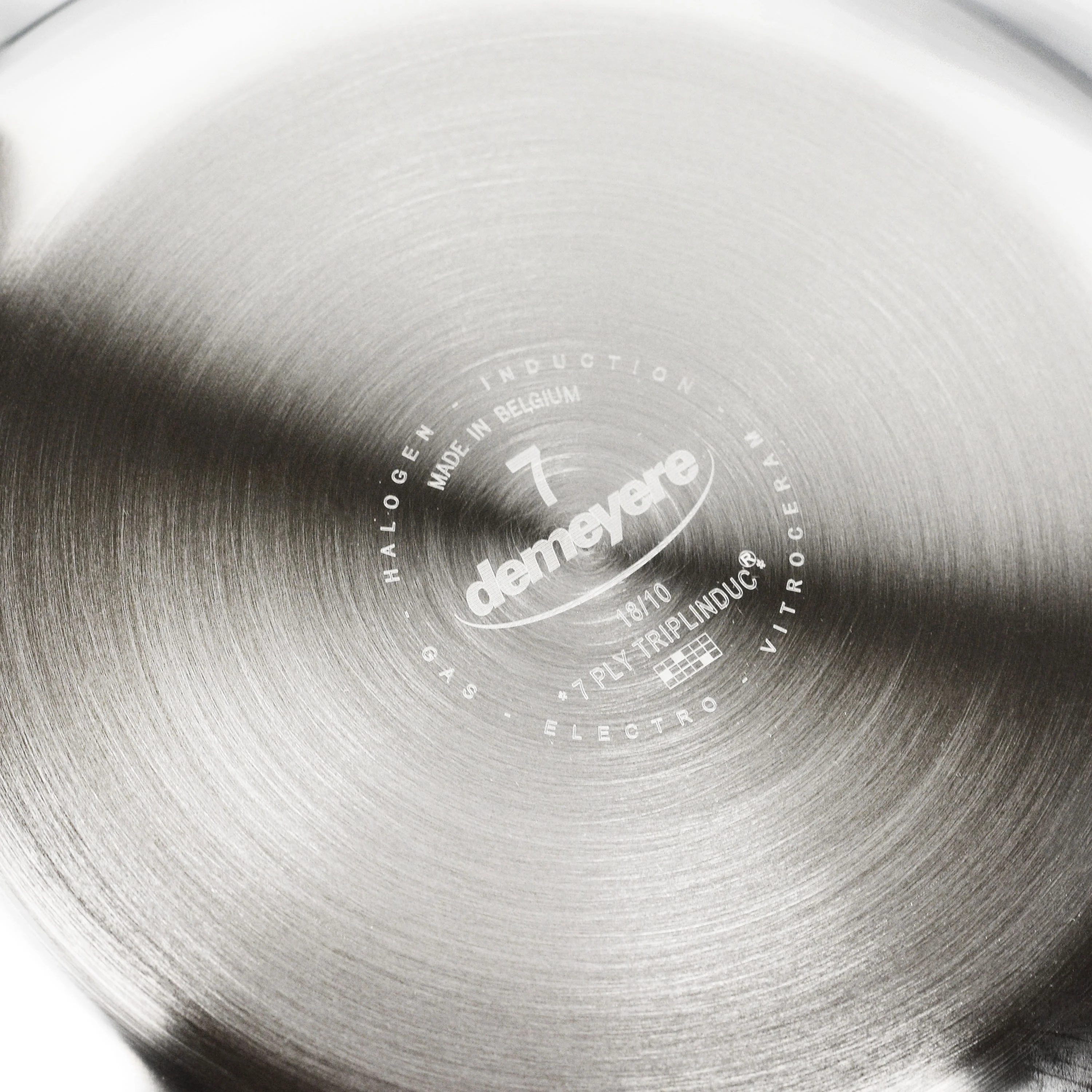 Demeyere Proline 7.9" Stainless Steel Fry Pan - Image 5