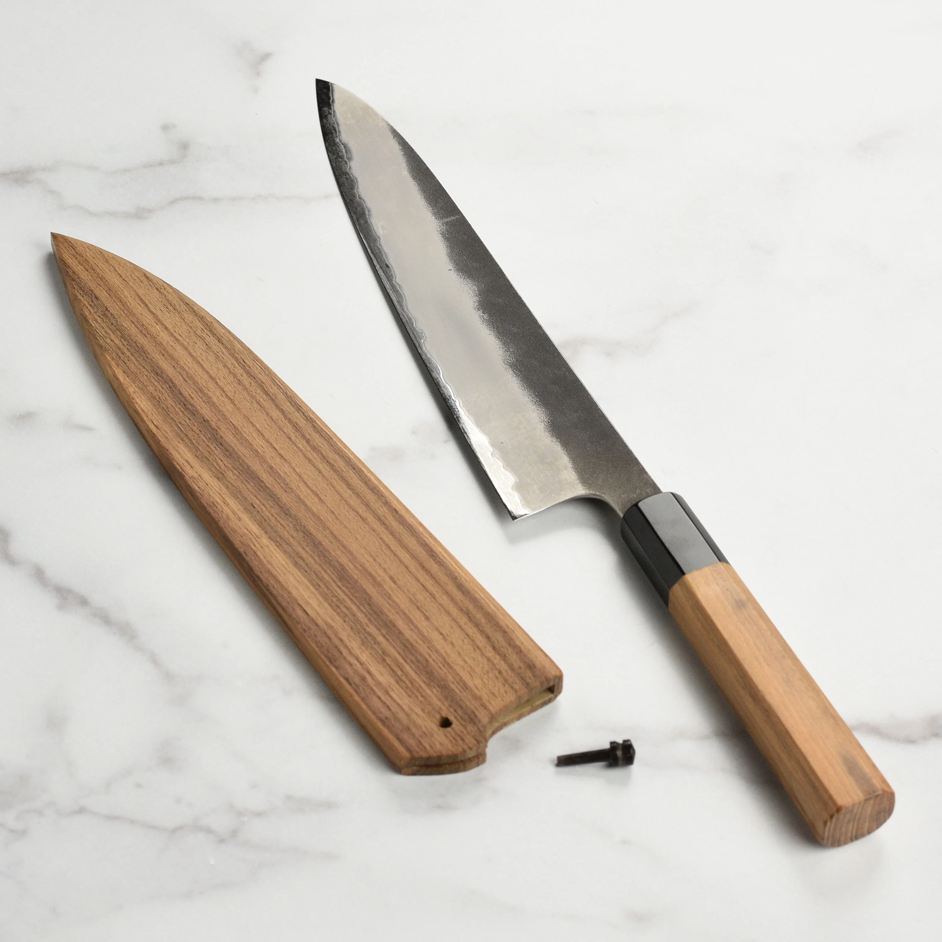 Enso Hand-Forged Aogami Super 8.25" Gyuto with Saya - Image 6