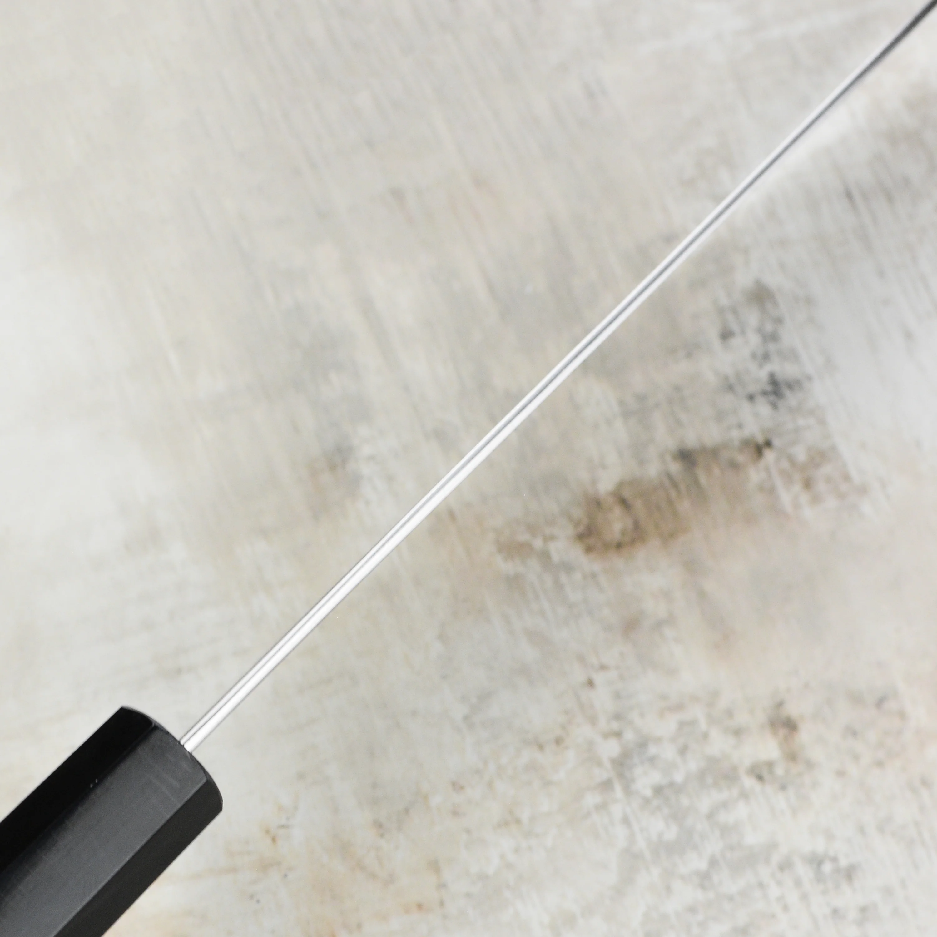 Enso Hand-Forged Aogami Super 6.7" Santoku with Saya - Image 9