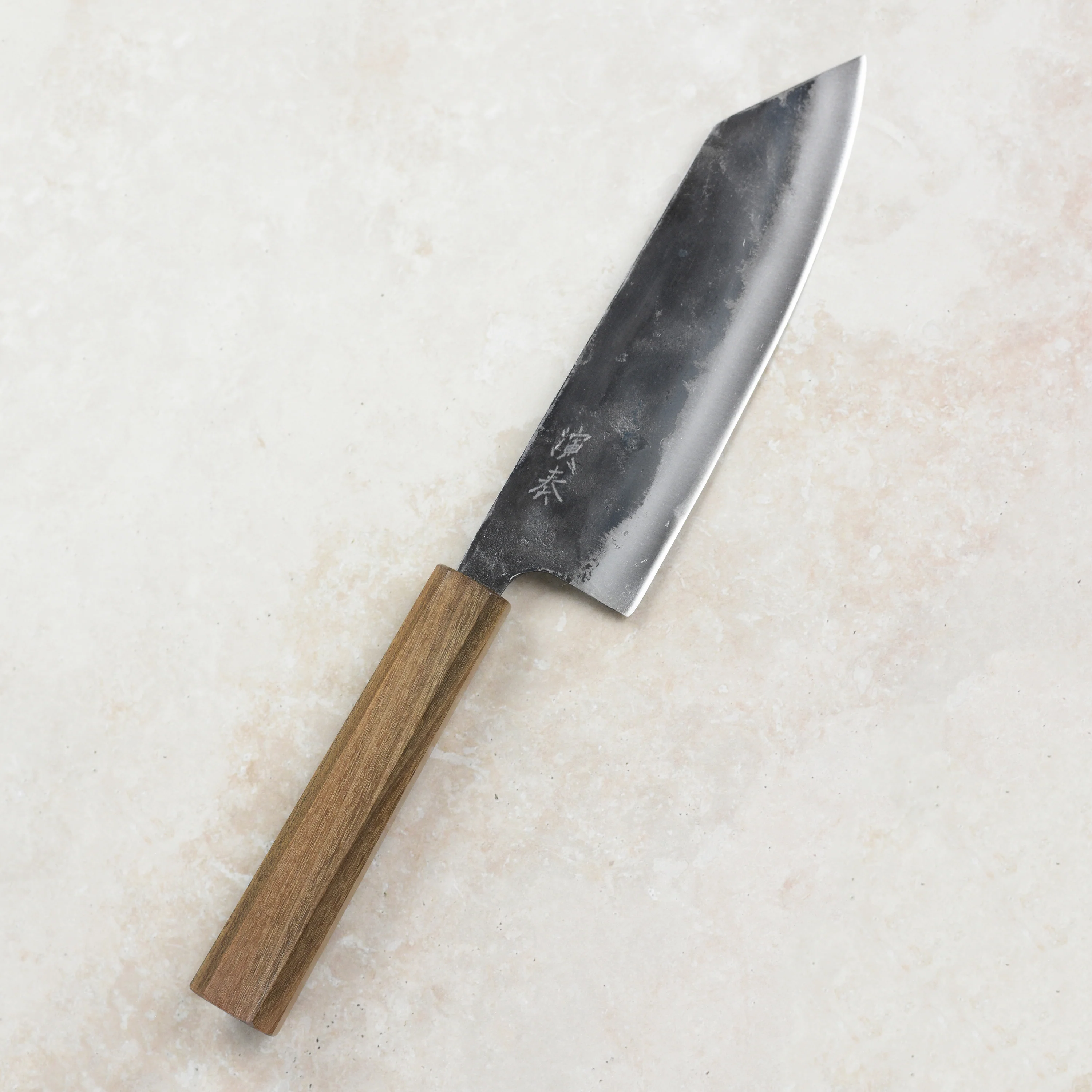 Enso Blue Carbon 6.5" Bunka Knife - Image 6
