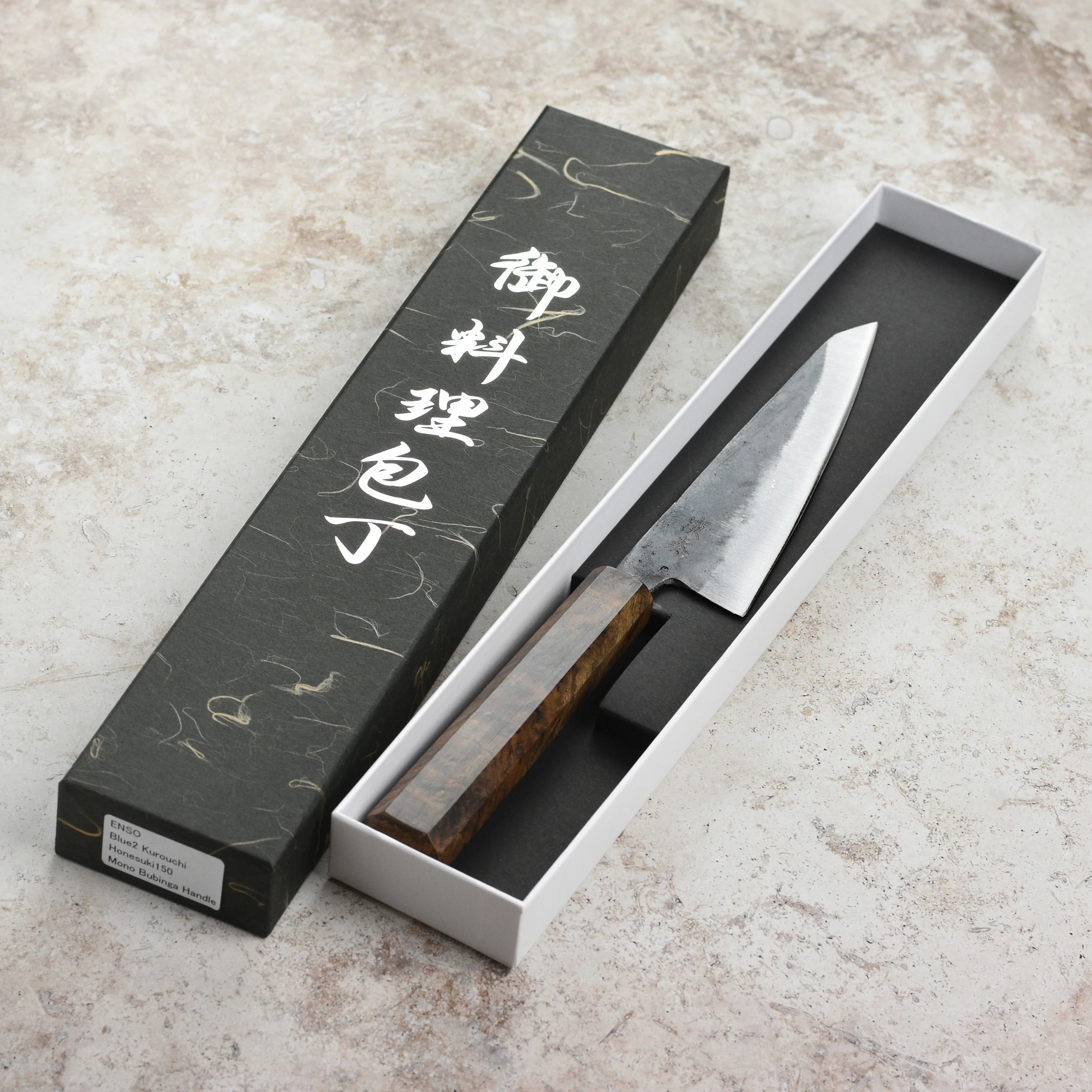 Enso Blue Carbon 5.9" Kiritsuke Petty - Image 8
