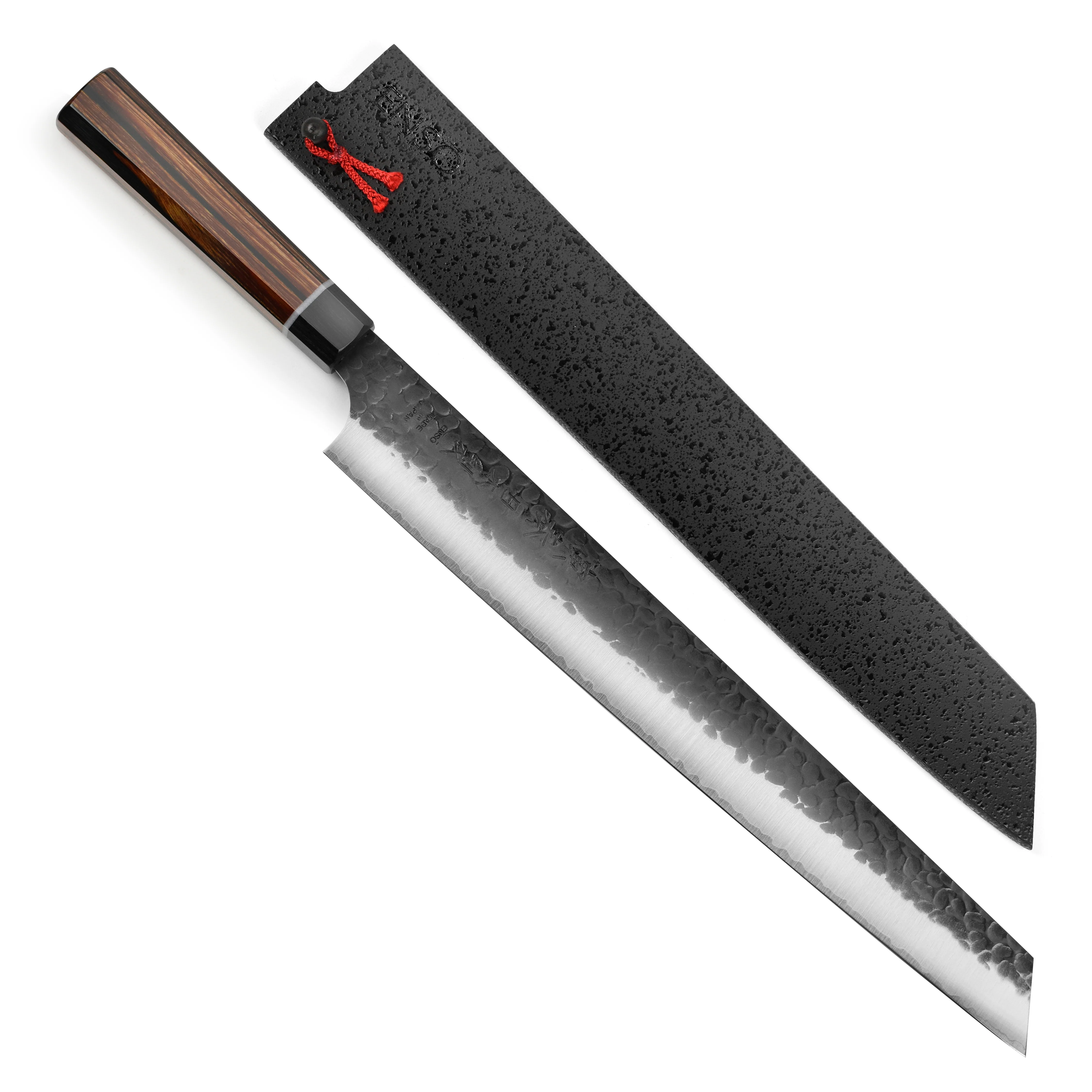 Enso Hachi SG2 11.8" Kiritsuke Sujihiki with Saya - Image 11