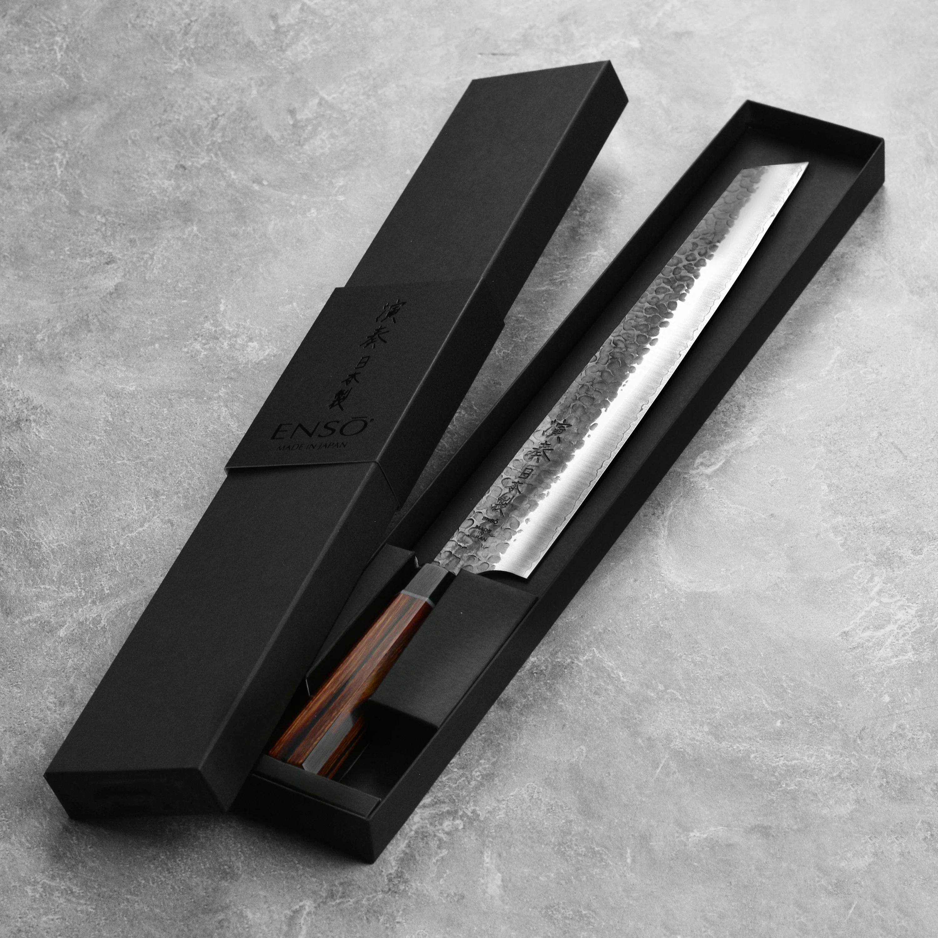 Enso Hachi SG2 11.8" Kiritsuke Sujihiki with Saya - Image 3