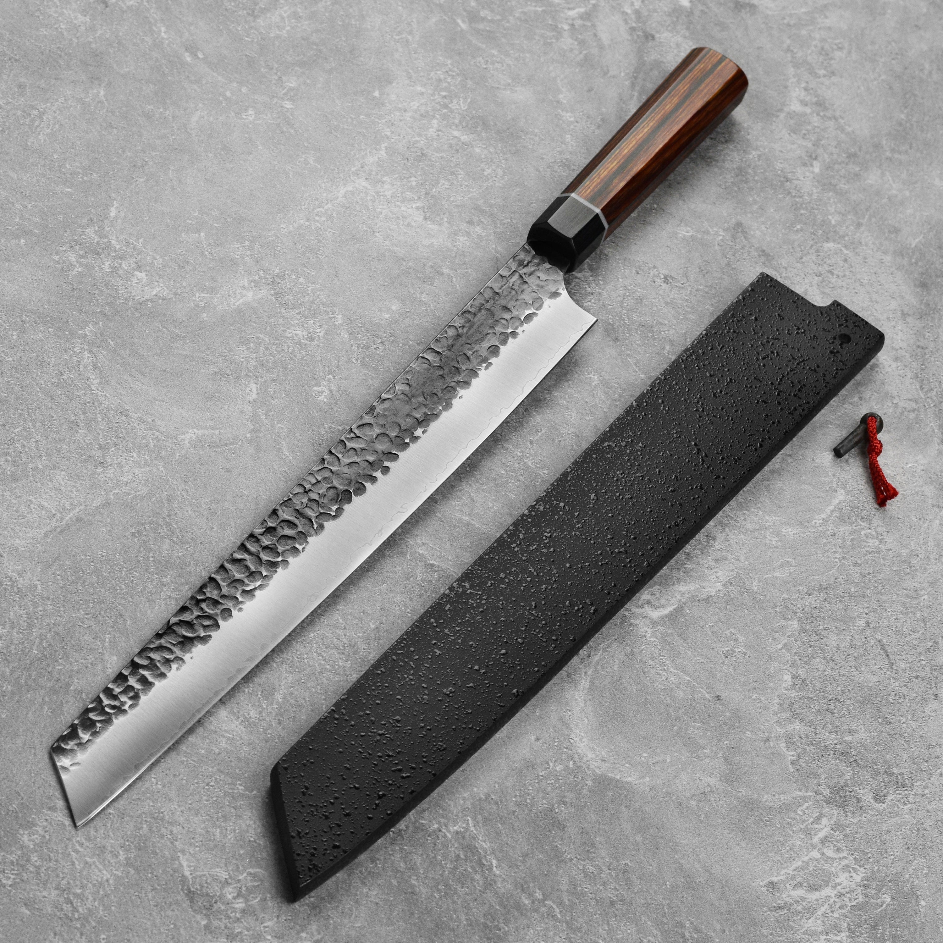 Enso Hachi SG2 11.8" Kiritsuke Sujihiki with Saya - Image 9