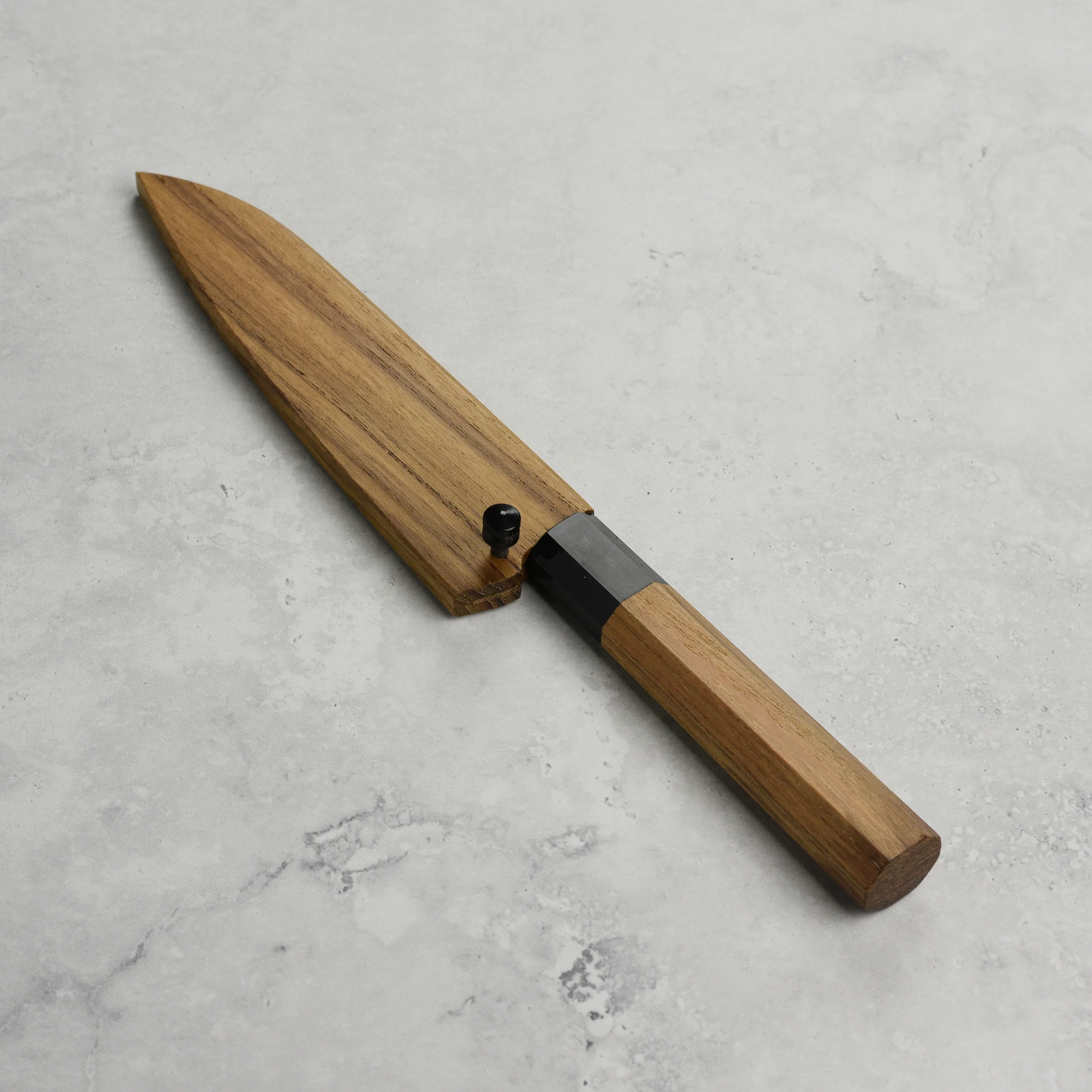 Enso Hand-Forged Aogami Super 4.7" Petty with Saya - Image 10