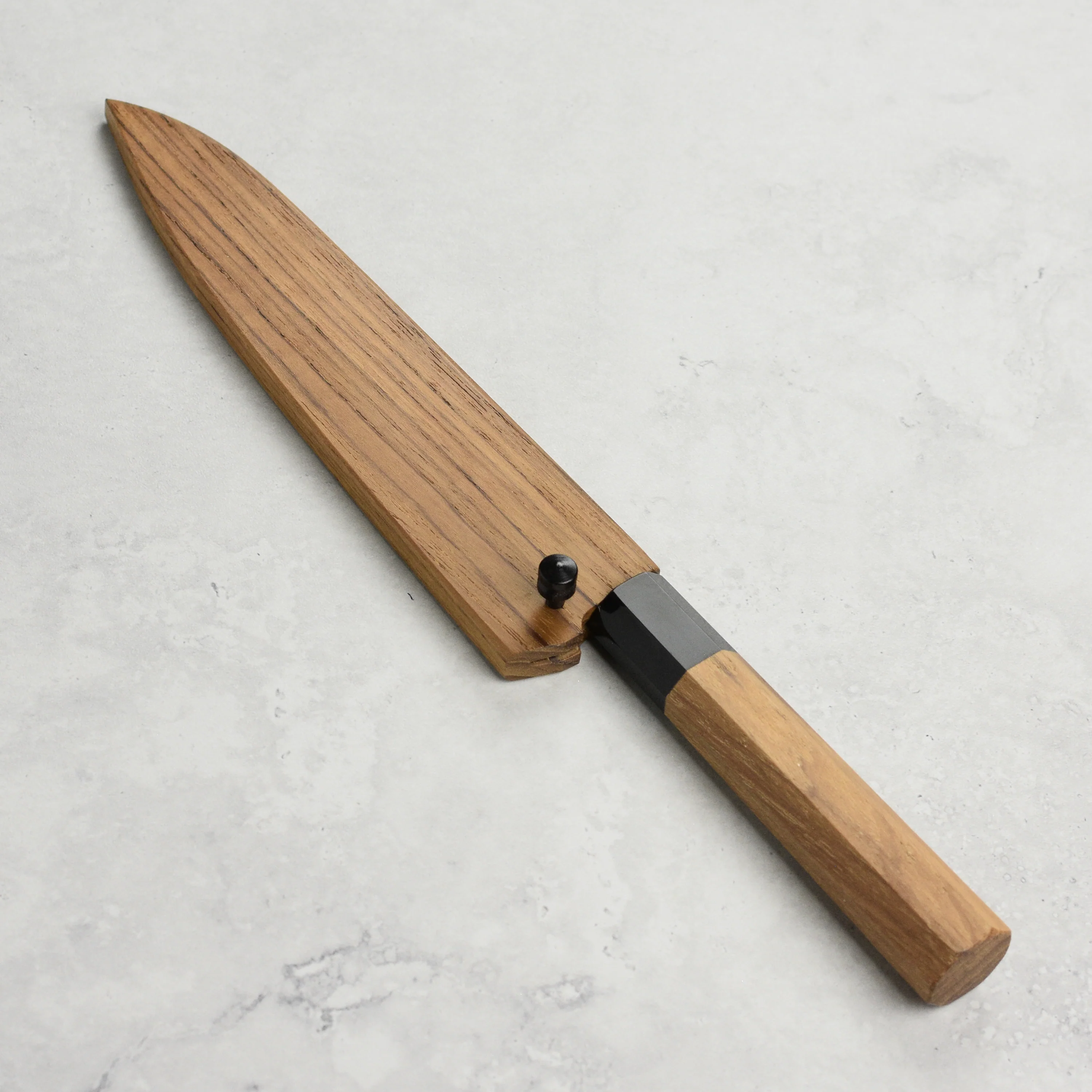 Enso Hand-Forged Aogami Super 5.9" Petty with Saya - Image 8